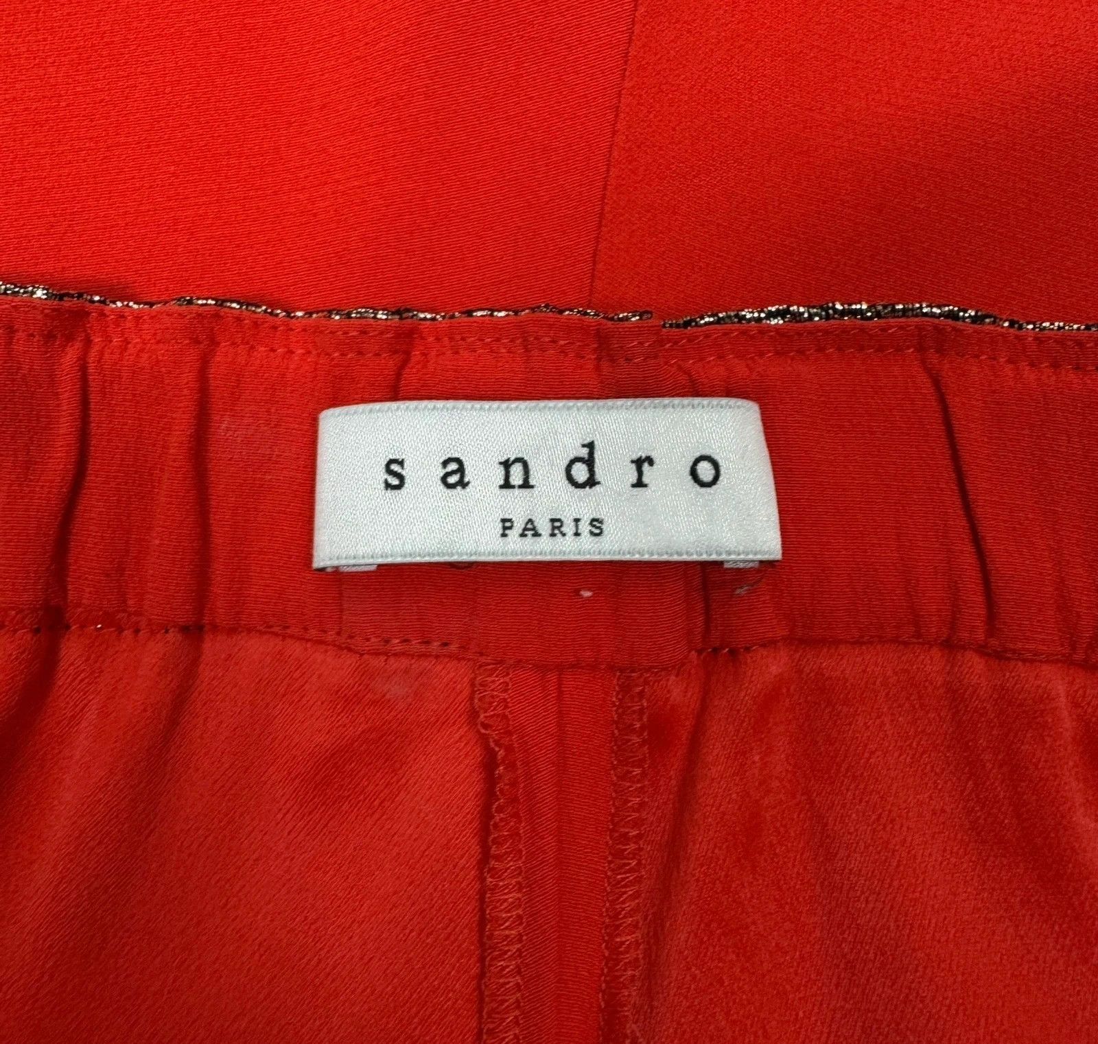 Sandro Sandro Silk Cotton Shorts size 3 Size 30" / US 8 / IT 44 - 8 Thumbnail