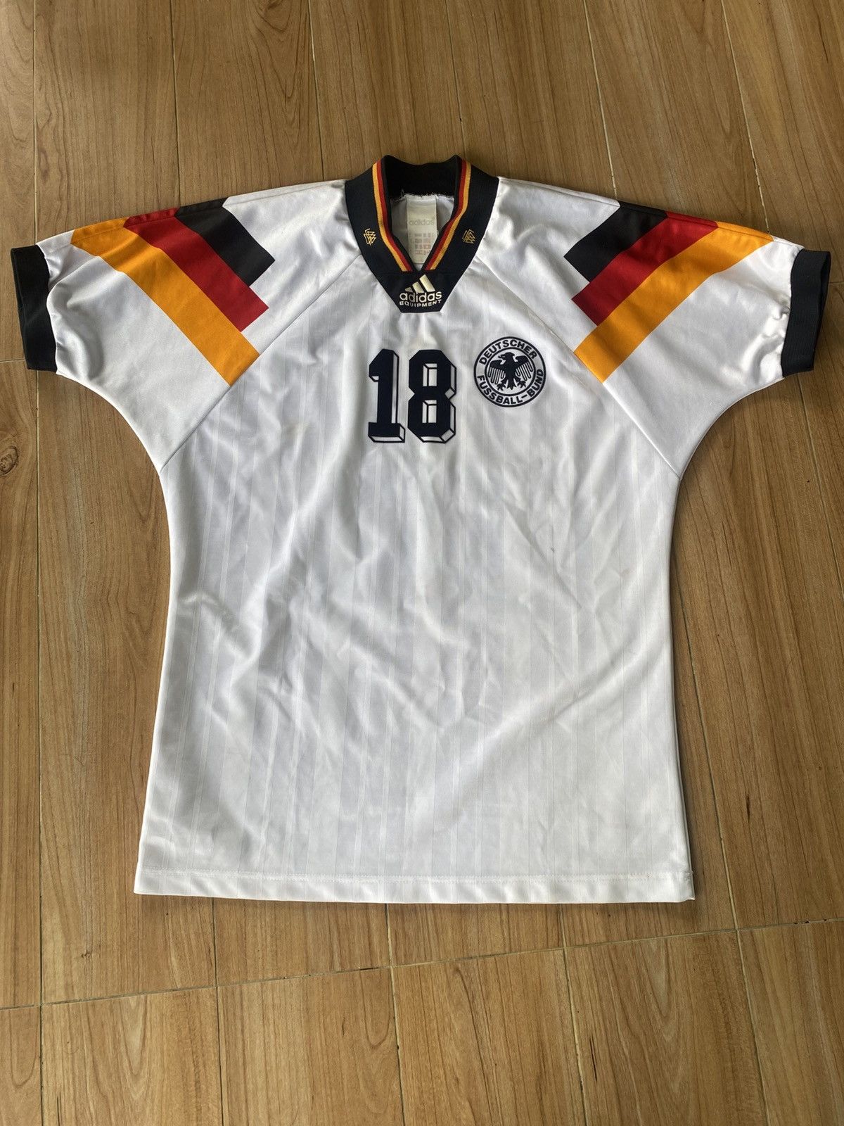 Vintage Adidas 90’s Germany National Football JURGEN KLISMAN