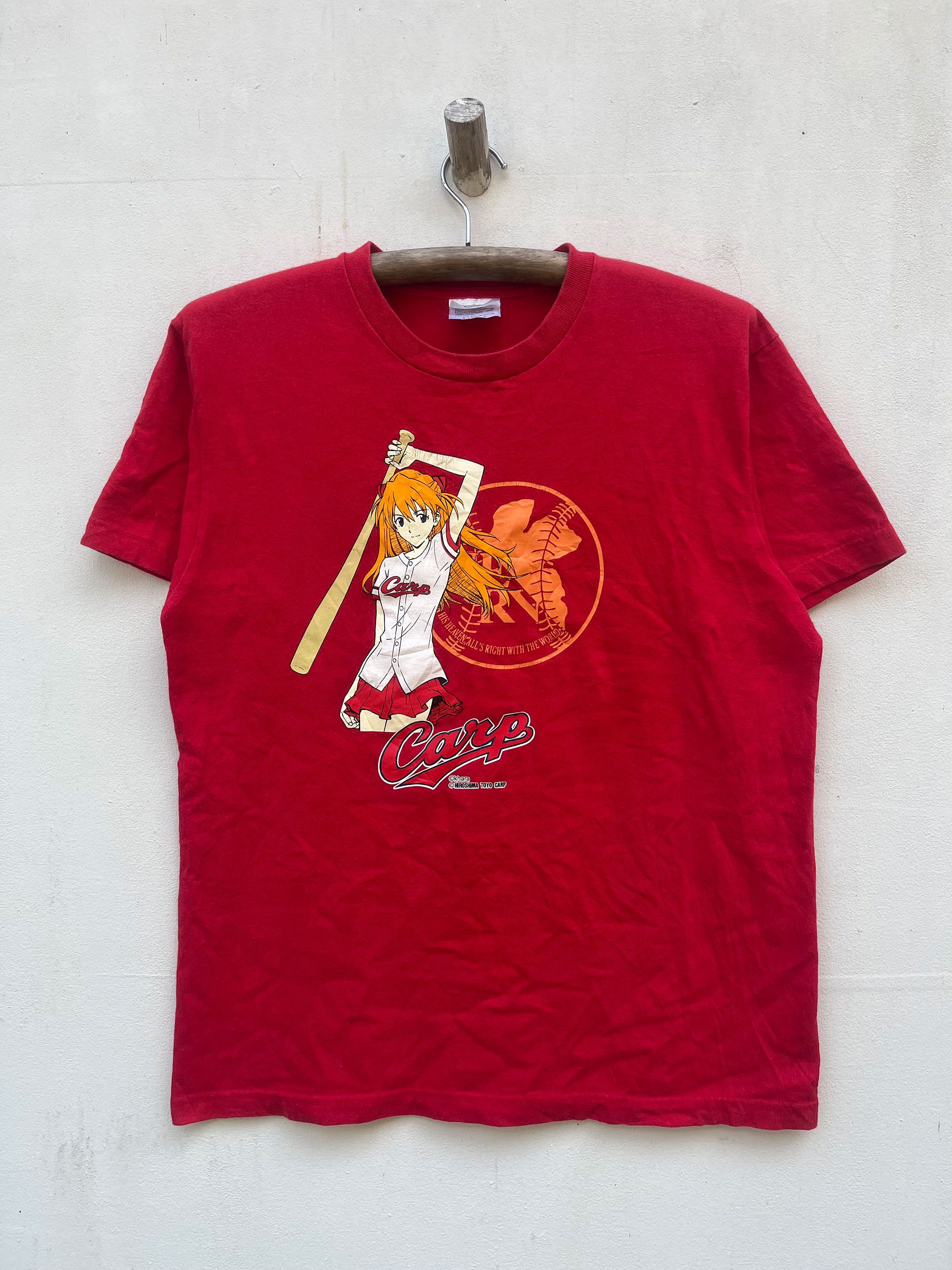 Sci-Fi Fantasy Evangelion Japan Anime Carp Baseball Animated Film Movie Size US L / EU 52-54 / 3 - 1 Thumbnail