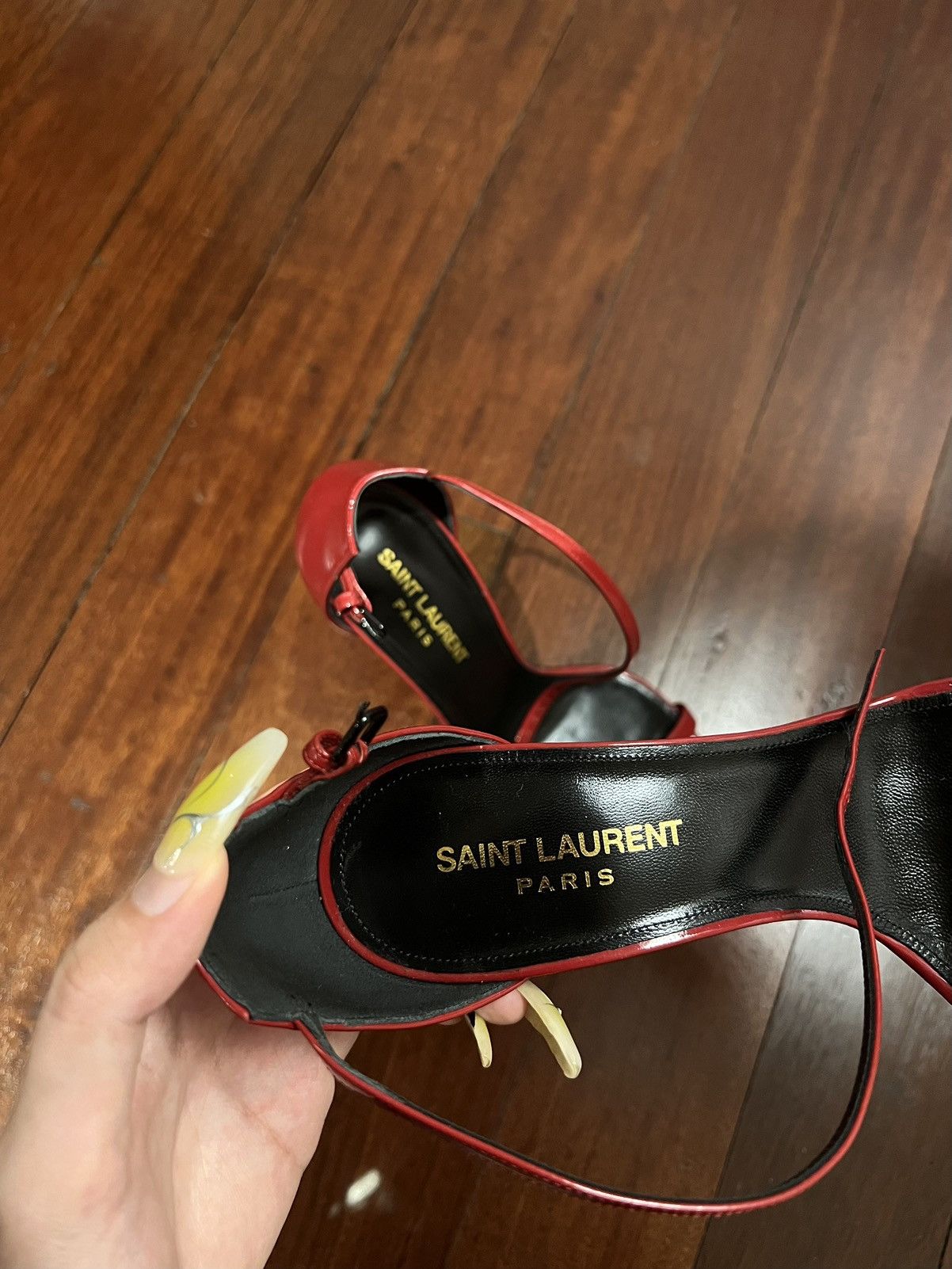 Yves Saint Laurent SAINT LAURENT OPYUM SANDALS Size US 7 / IT 37 - 5 Thumbnail