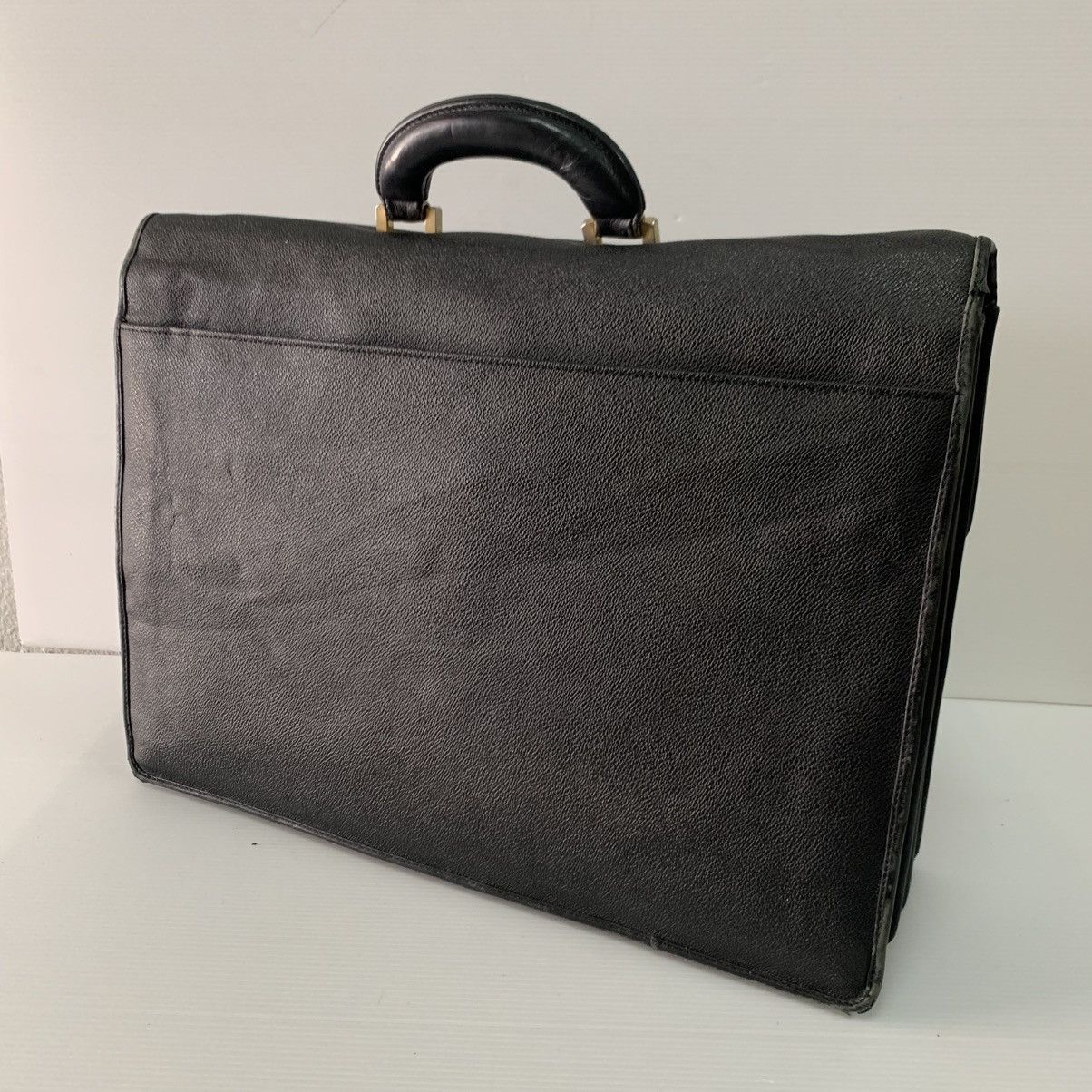 Versace Gianni Versace Leather Briefcase Size ONE SIZE - 2 Thumbnail