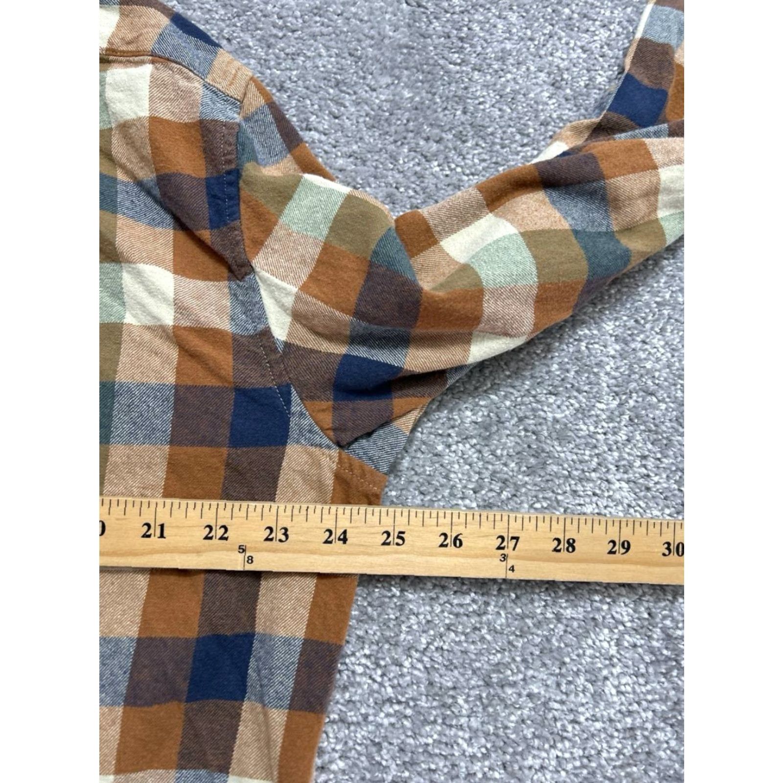 J.Crew J.CREW Shirt Mens XL Multicolor Plaid Cotton Flannel Button-Up Casual Size US XL / EU 56 / 4 - 6 Thumbnail