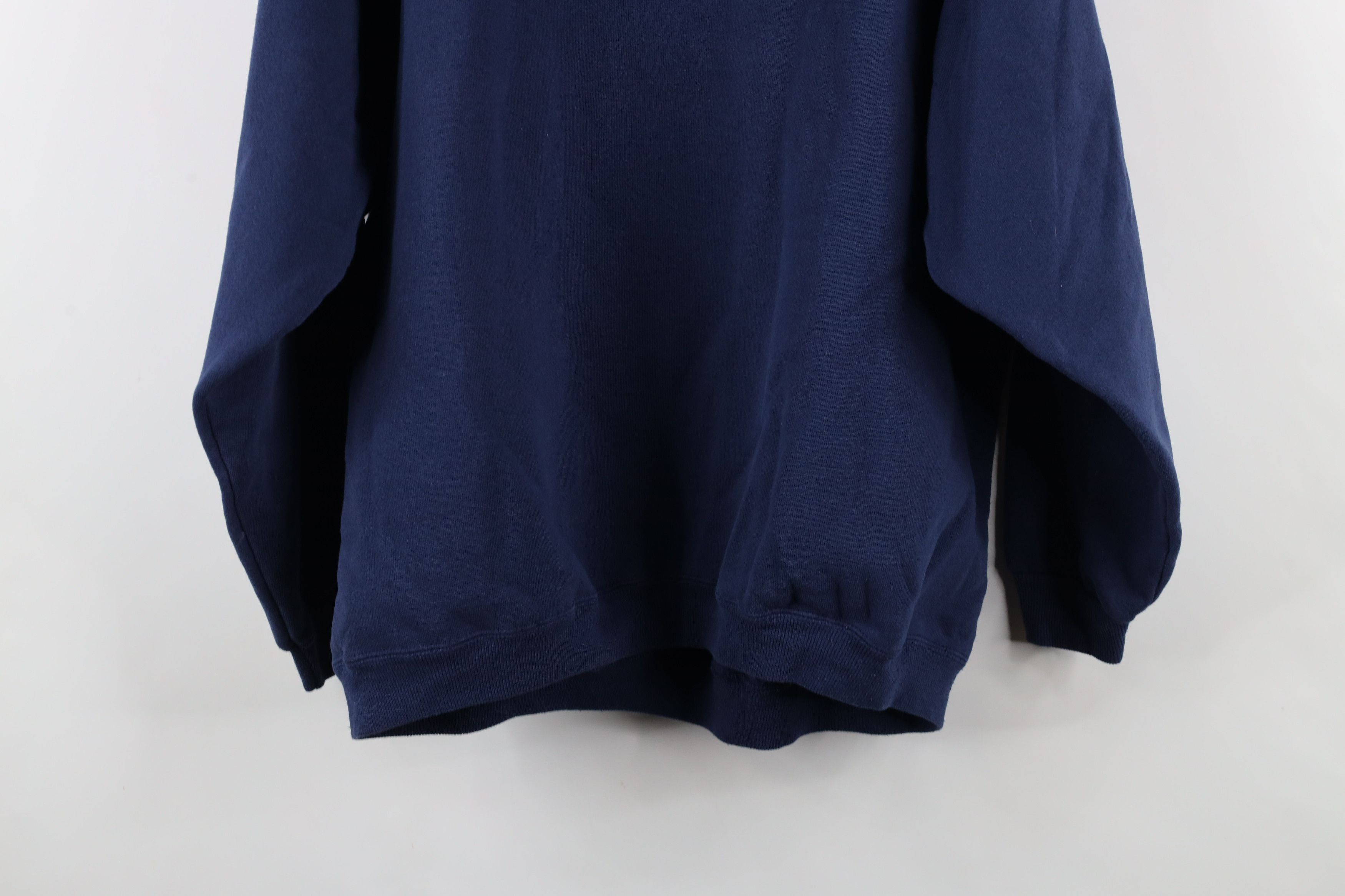 Vintage Vintage 90s Omicron Pi Sorority Crewneck Sweatshirt Blue Size XL / US 12-14 / IT 48-50 - 11 Thumbnail