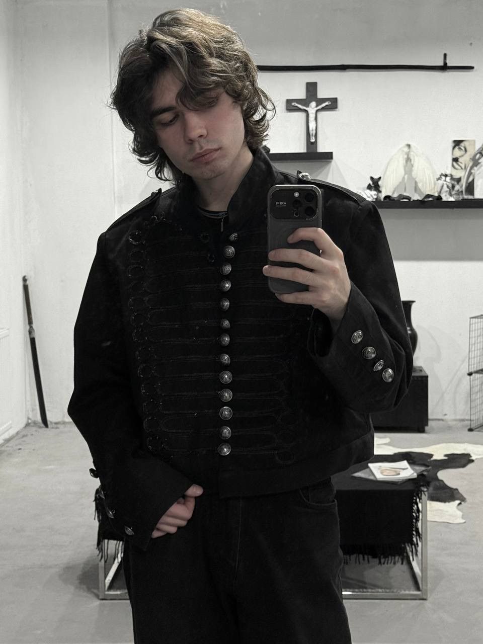 Other RARE Hussar Goth Jacket Size US L / EU 52-54 / 3 - 5 Thumbnail