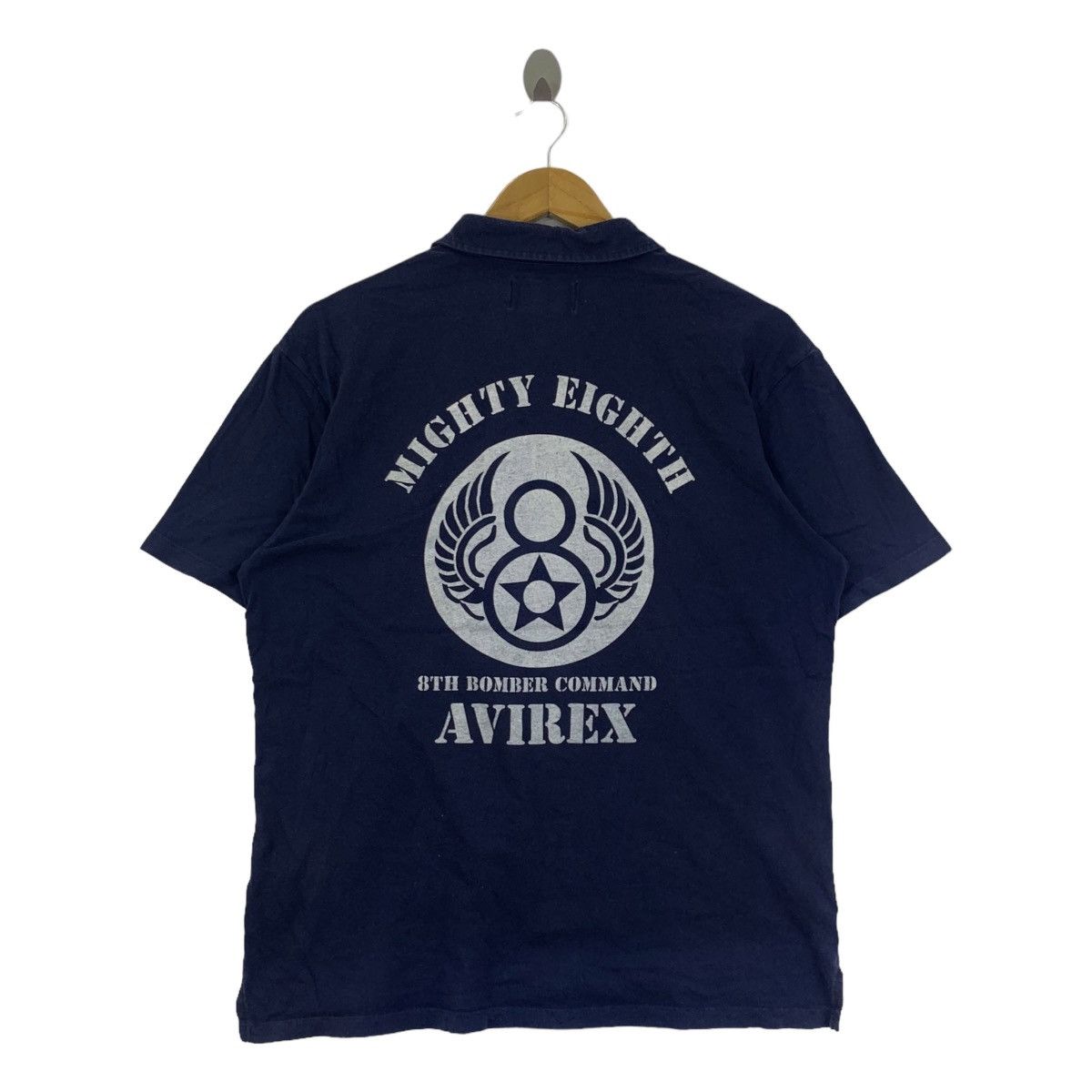 Avirex Vintage AVIREX USAF 8th Bomber Command Polo Size US XL / EU 56 / 4 - 4 Thumbnail