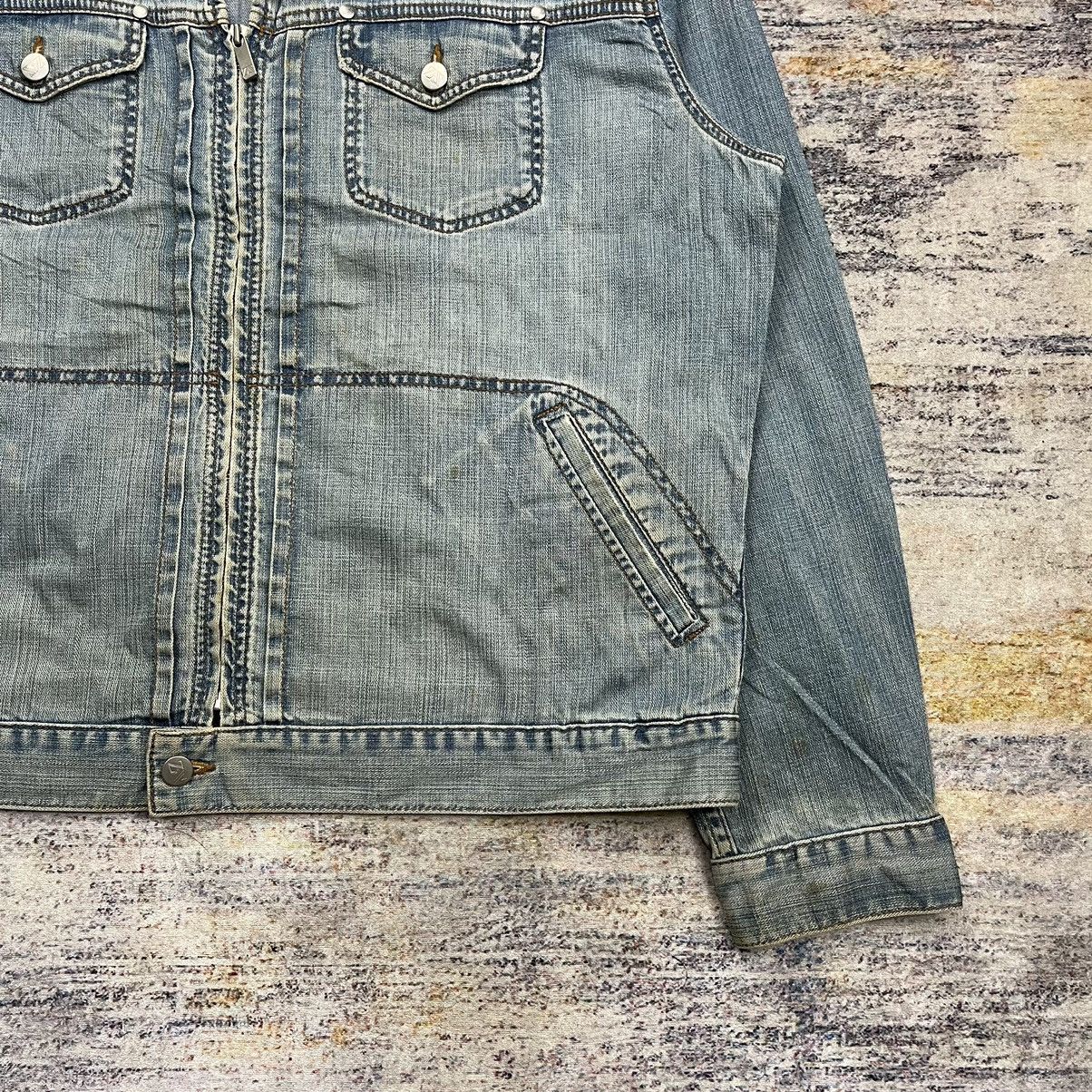 Ermenegildo Zegna × Vintage × Z Zegna Vintage Zegna Sport trucker denim jacket Size US XL / EU 56 / 4 - 5 Thumbnail