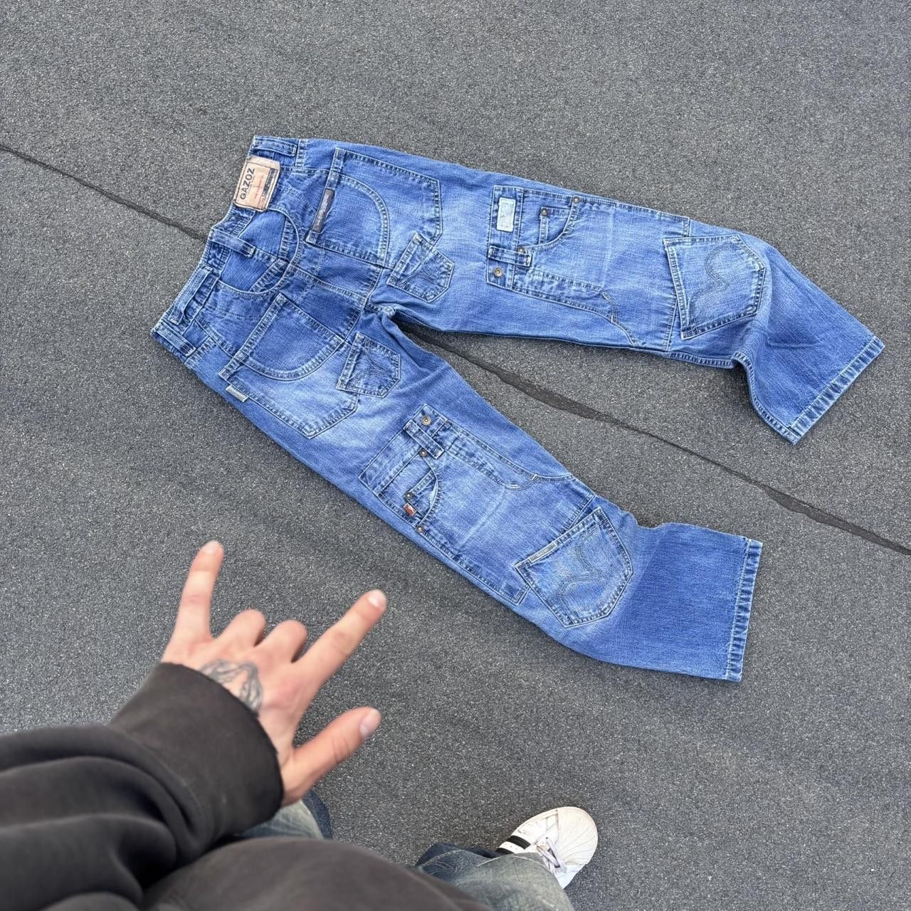 JNCO × Japanese Brand × Vintage Archive style jeans Size US 29 - 6 Thumbnail