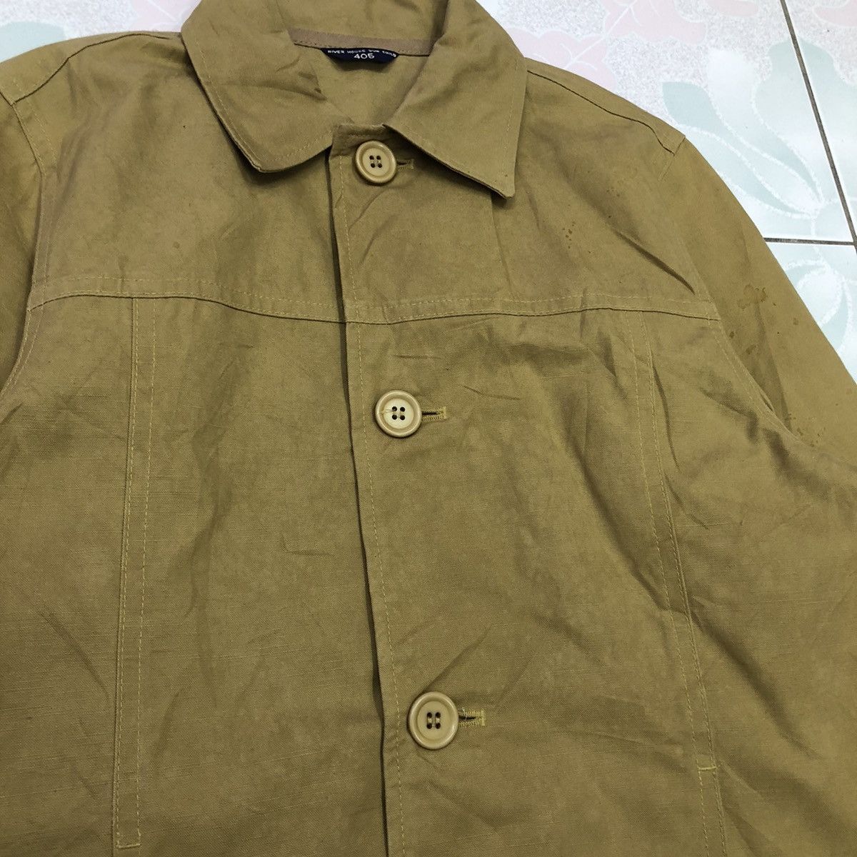 Japanese Brand River House Sun Child 405 Chore Jacket Size US S / EU 44-46 / 1 - 8 Thumbnail