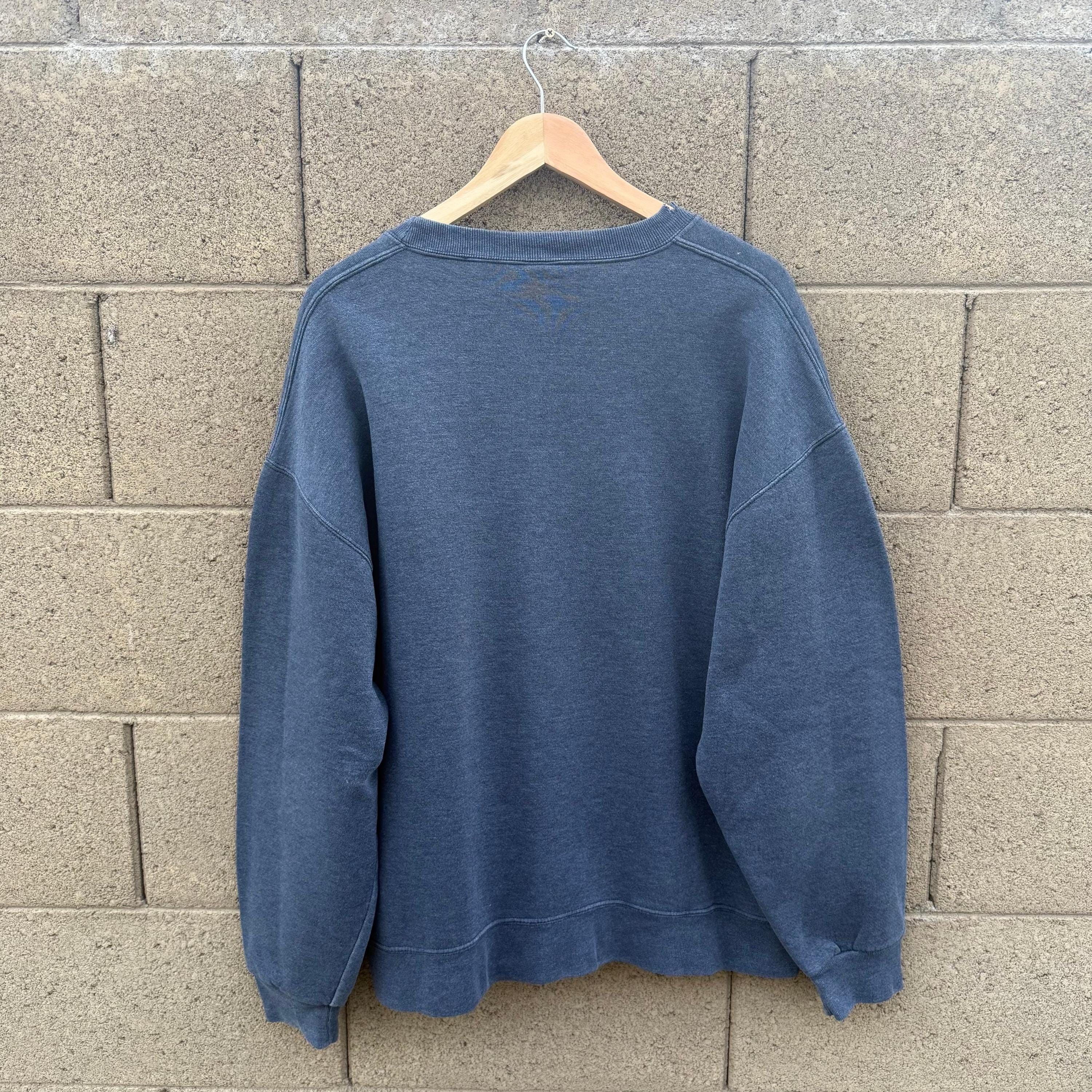 Russell Athletic 90’s Russell Athletic Faded Navy Crewneck Sweatshirt Size US L / EU 52-54 / 3 - 2 Thumbnail