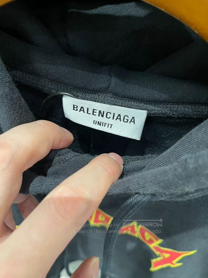 Balenciaga Balenciaga Flame text hoodie Size US XXS / EU 40 - 5 Thumbnail