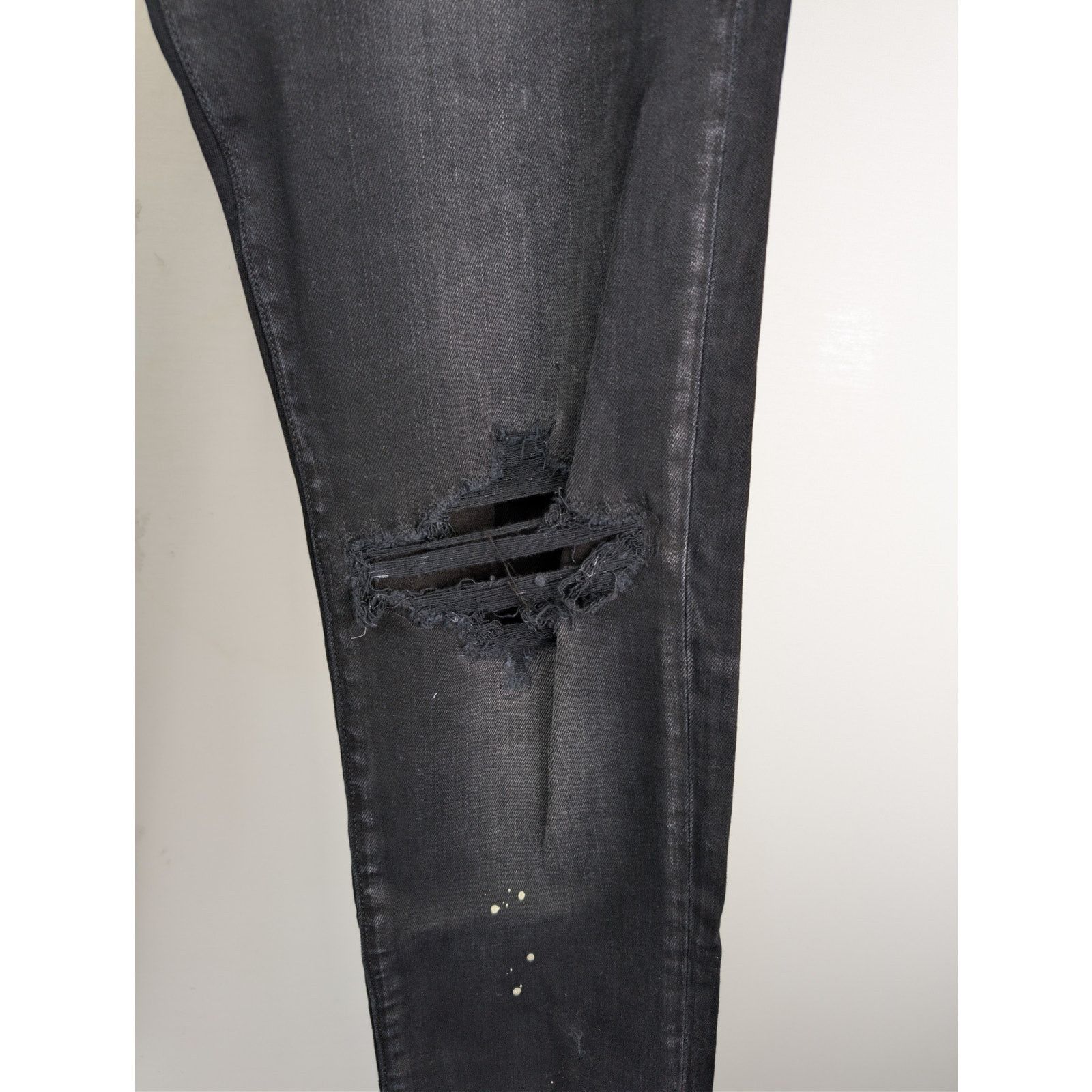 Amiri o1rshd1 Q:2 / Wes Lang Reaper Logo Jean in Aged Black Size US 36 / EU 52 - 9 Thumbnail