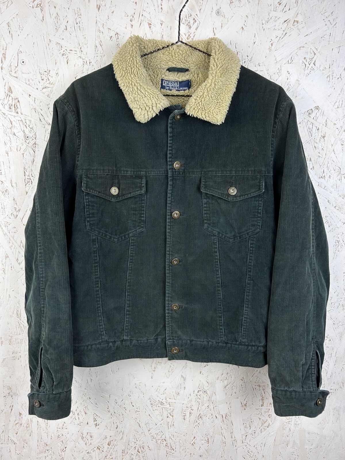 Polo Ralph Lauren Polo By Ralph Lauren Corduroy Sherpa Jacket Size M / US 6-8 / IT 42-44 - 1 Thumbnail