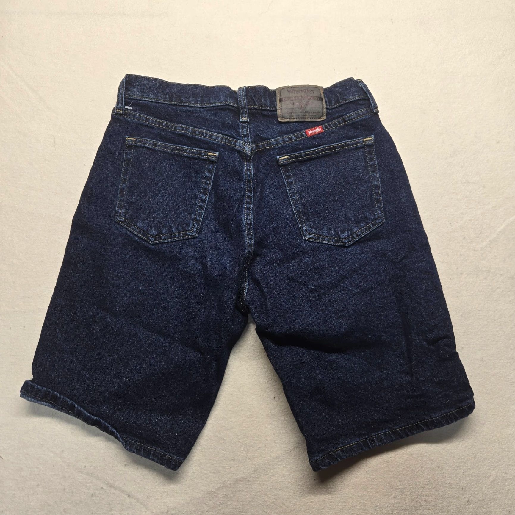 Wrangler VINTAGE Wrangler Men's Shorts Bermuda Relaxed Fit Cotton Stretch 10" Denim Blue Summer Casual Size US 30 / EU 46 - 7 Thumbnail