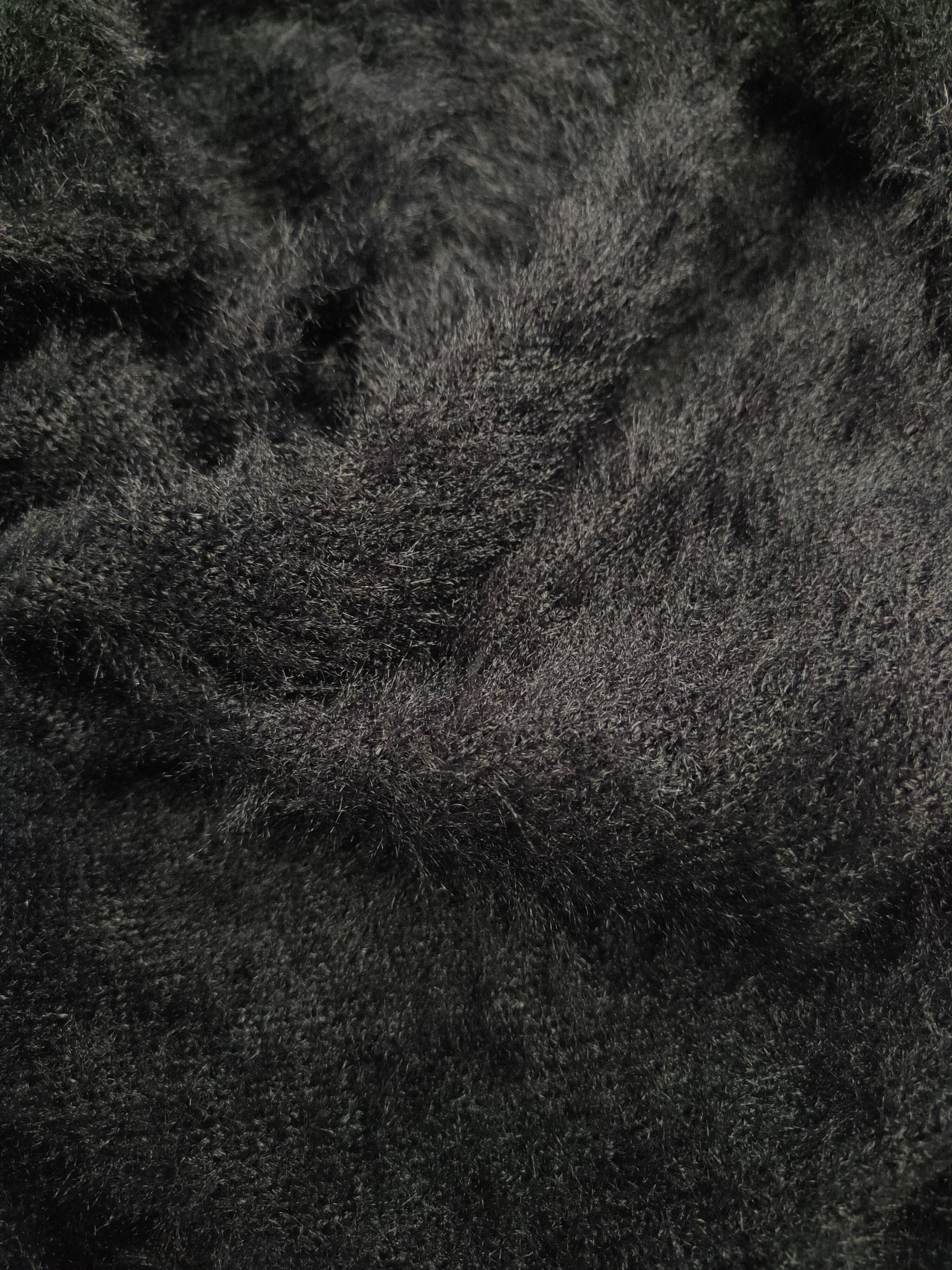 Japanese Brand × Vintage Rare Vintage Only Black Fur Mohair Knitwear Size S / US 4 / IT 40 - 10 Thumbnail