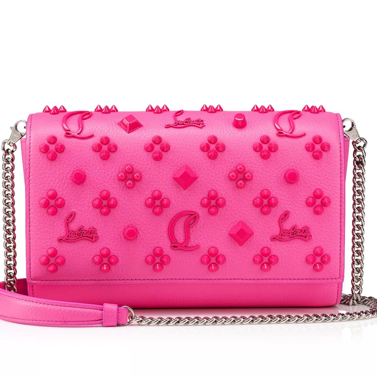 Christian Louboutin o1s1wg111024 Size: OS / Clutch Bag in Fushia Size ONE SIZE - 1 Thumbnail