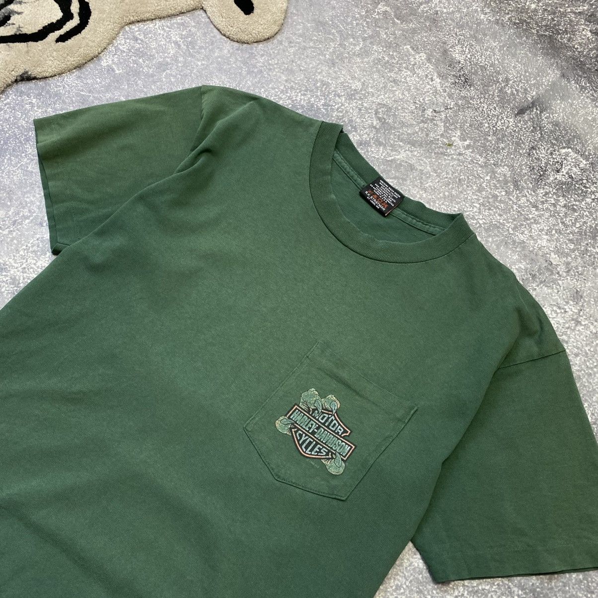 Band Tees Vintage Harley Davidson 1996 big logo Singl stitch tee Size US L / EU 52-54 / 3 - 3 Thumbnail
