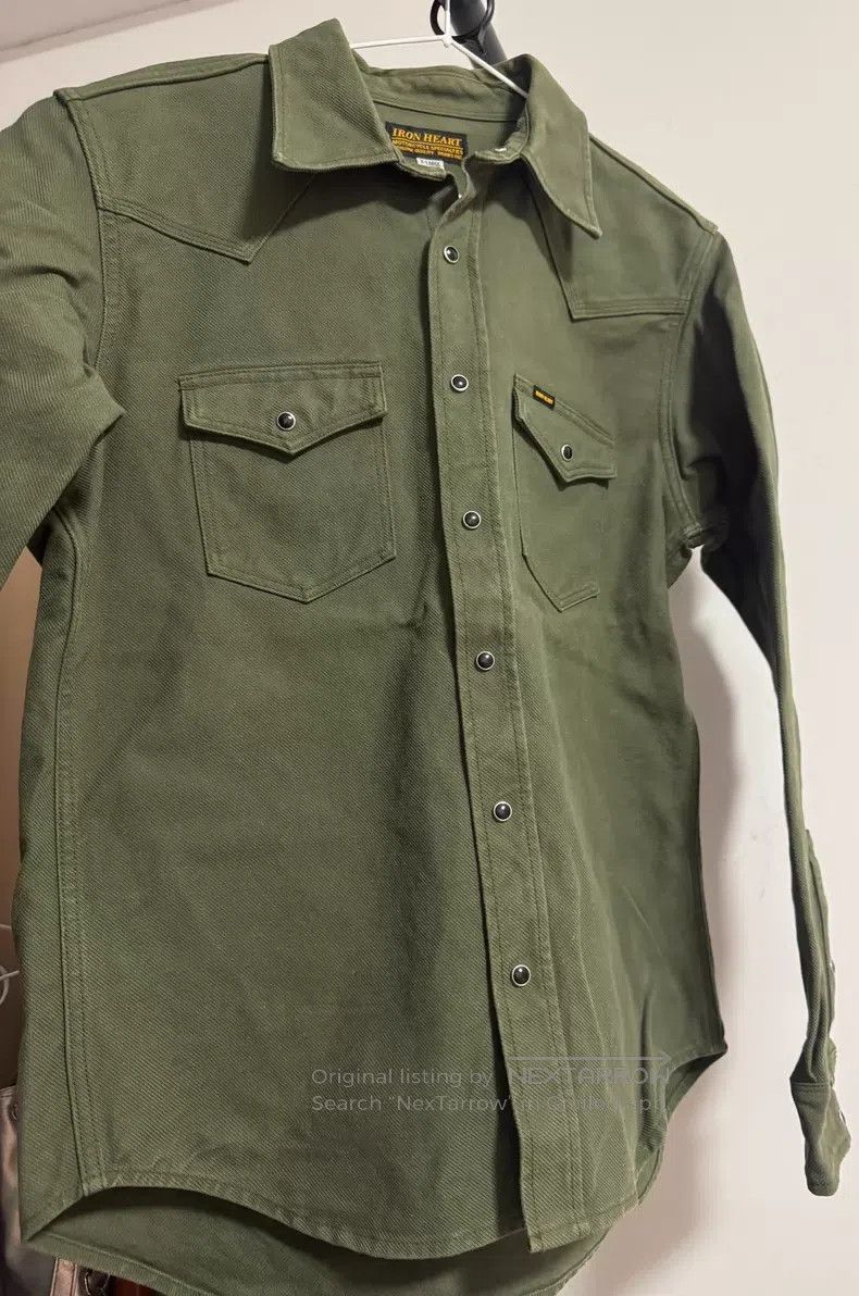 Iron Heart Iron Heart Military twill cargo shirt Size US L / EU 52-54 / 3 - 2 Thumbnail