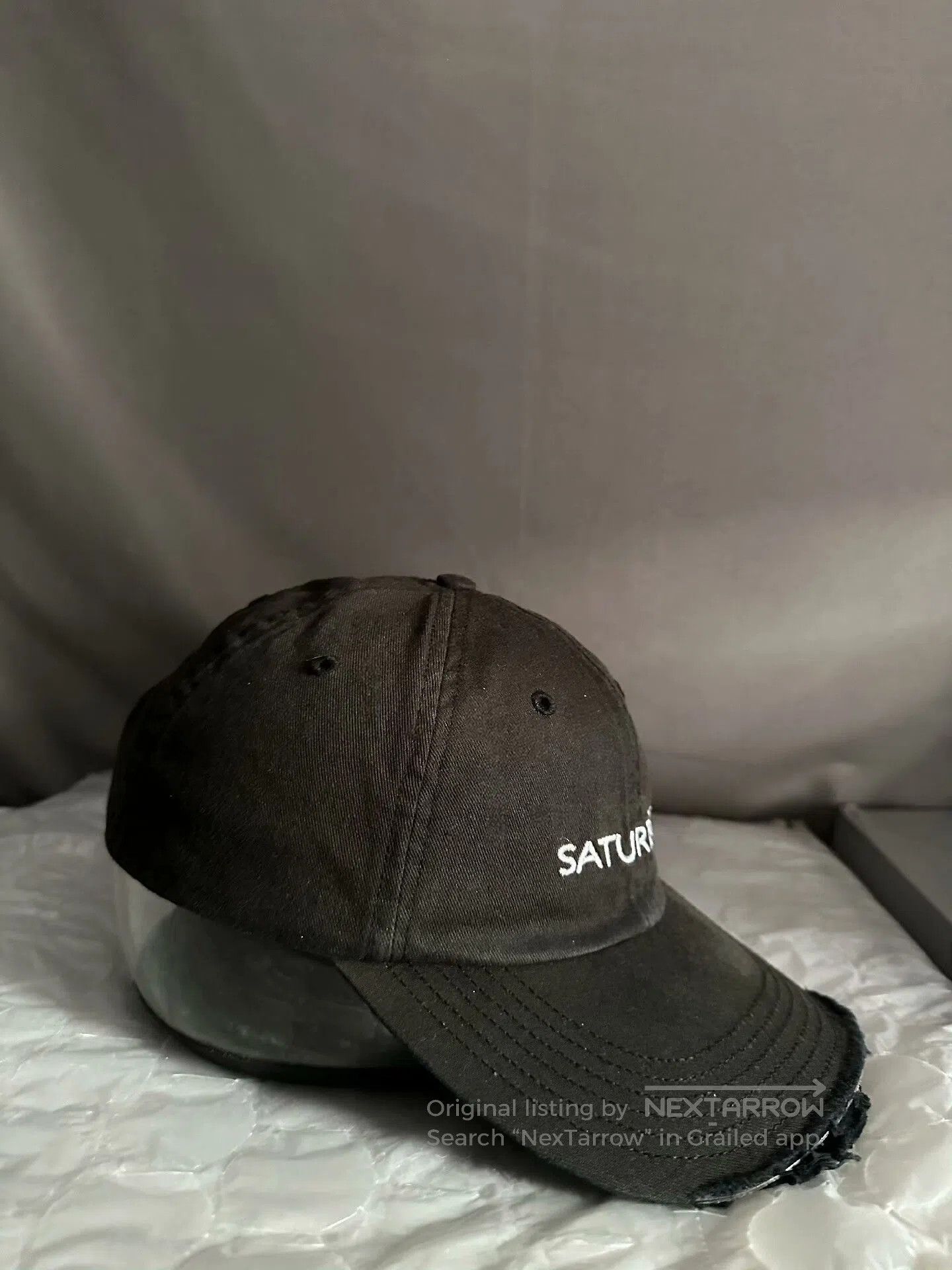 Vetements Vetements 18AW Saturday Distressed Cap. Size ONE SIZE - 2 Thumbnail