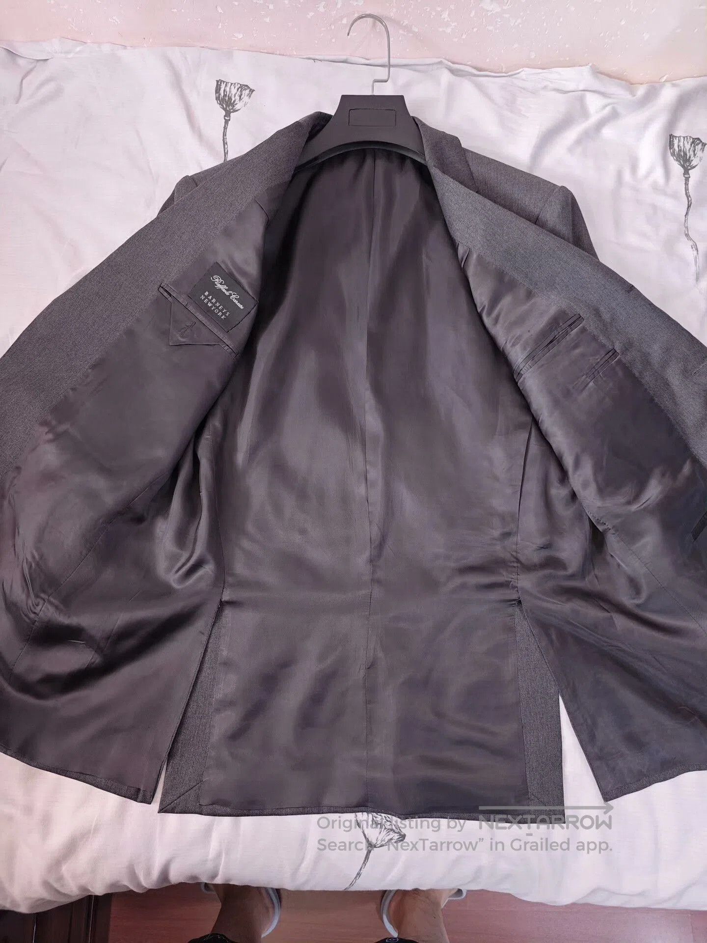 Caruso Caruso Gray Wool Suit Jacket. Size US L / EU 52-54 / 3 - 6 Thumbnail