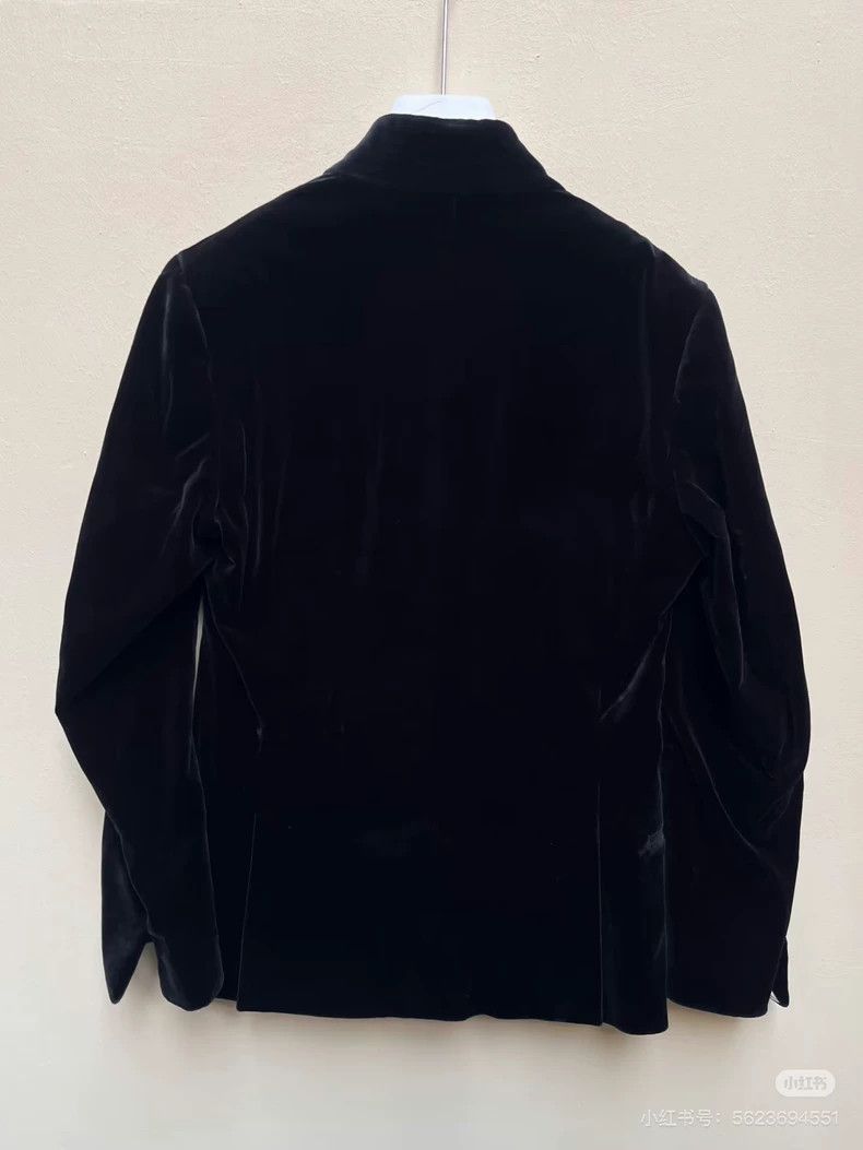 Haider Ackermann Haider Ackermann size XS Silk velvet court coat Size 38S - 5 Thumbnail