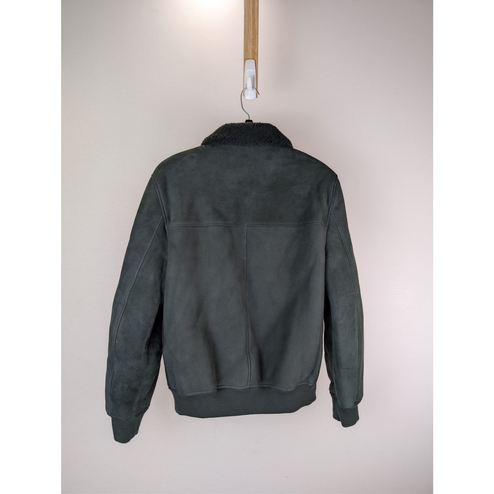 Mr P. o1rshd1 CC20 two-way zip fastening Shearling Jacket in black Size US M / EU 48-50 / 2 - 16 Thumbnail