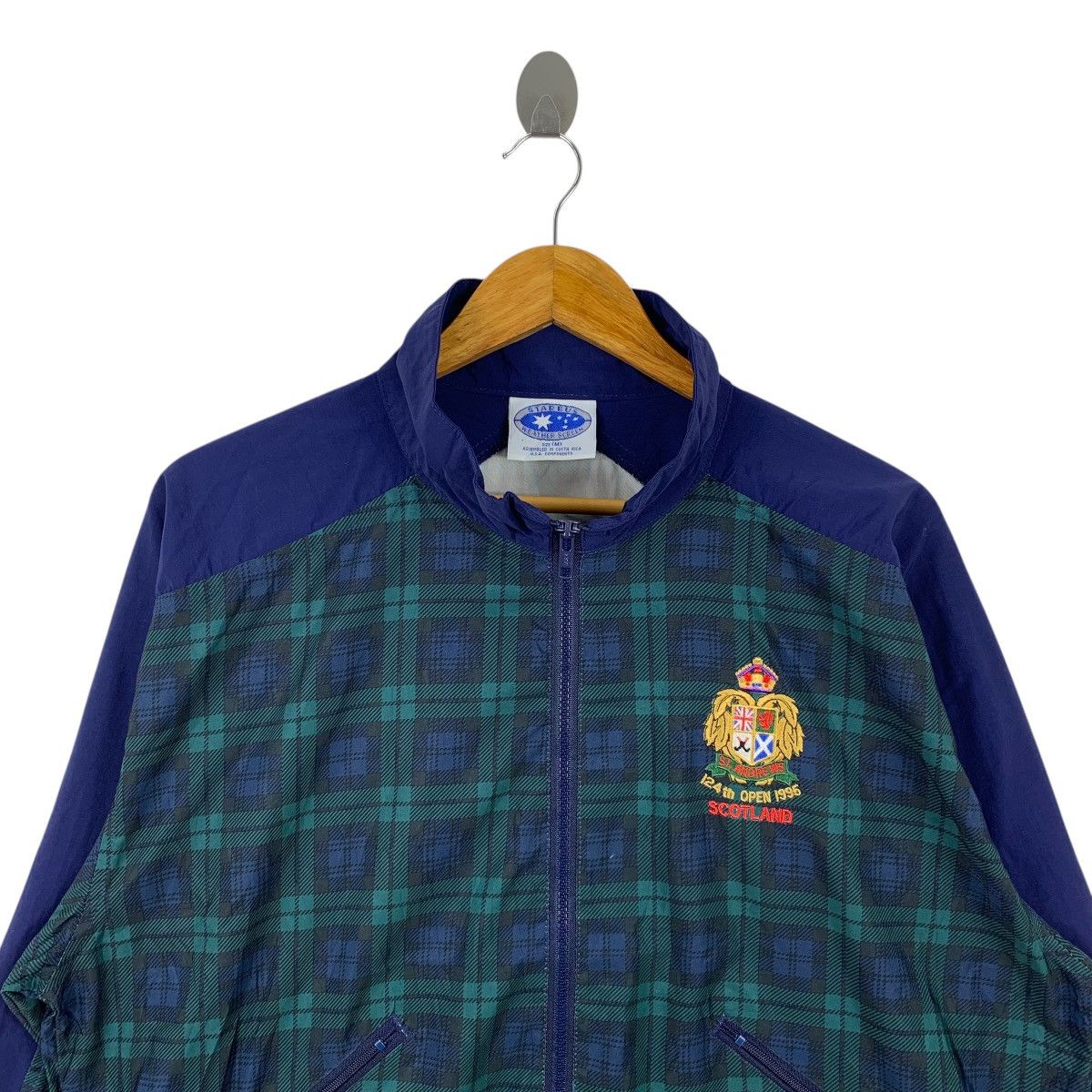 Vintage Vintage STARBUS Scotland St Andrew Checkered Light Jacket Size US XL / EU 56 / 4 - 4 Thumbnail