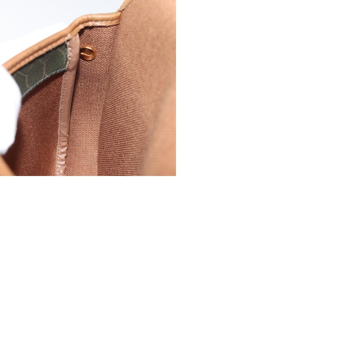 Dior DIOR Honeycomb Canvas Shoulder Bag Pvc Khaki Size ONE SIZE - 12 Thumbnail