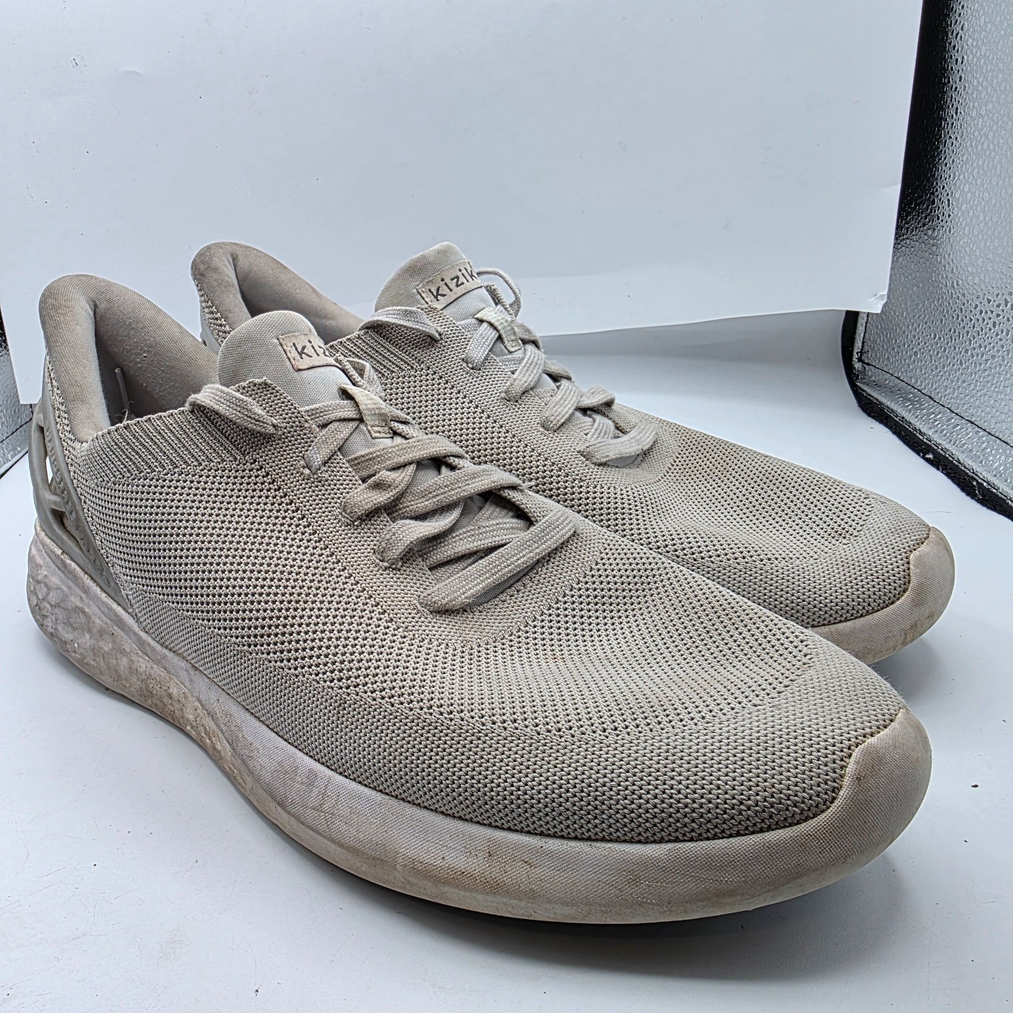 Other Kizik Athens Mens Size 12 Gray Hands Free Sneakers Lightweig Size US 12 / EU 45 - 1 Thumbnail