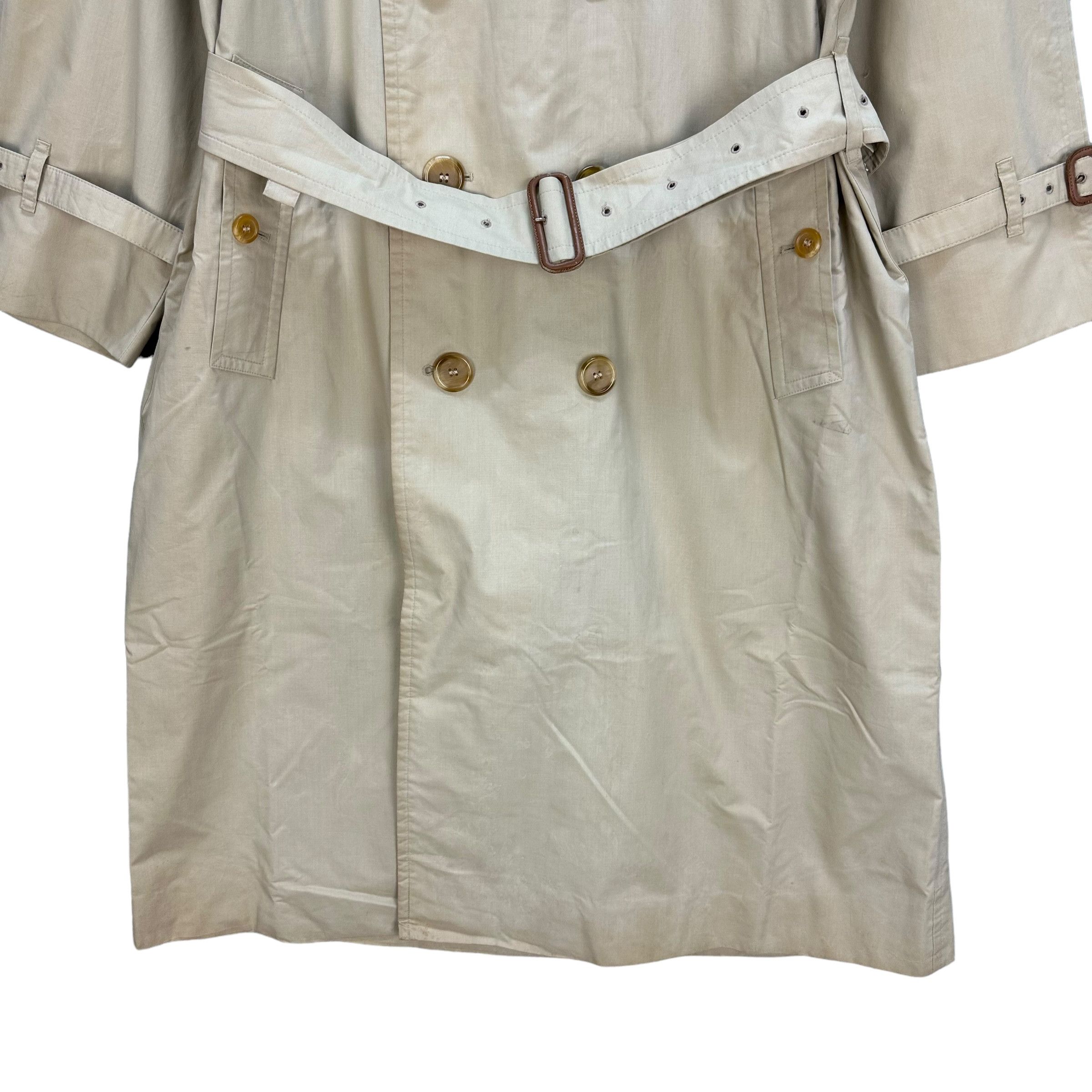 Burberry Burberrys Trench Coat #A17-0414 Size US L / EU 52-54 / 3 - 3 Thumbnail