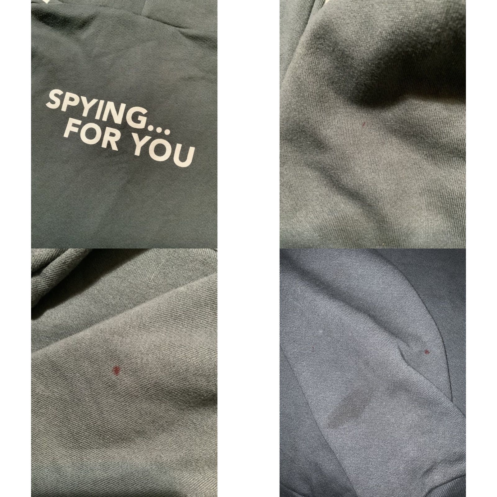 American Apparel American Apparel Johnny English Reborn 2010 Cast Crew Spying On You Full Zip Hoodie M Gray Mens Size US M / EU 48-50 / 2 - 8 Thumbnail