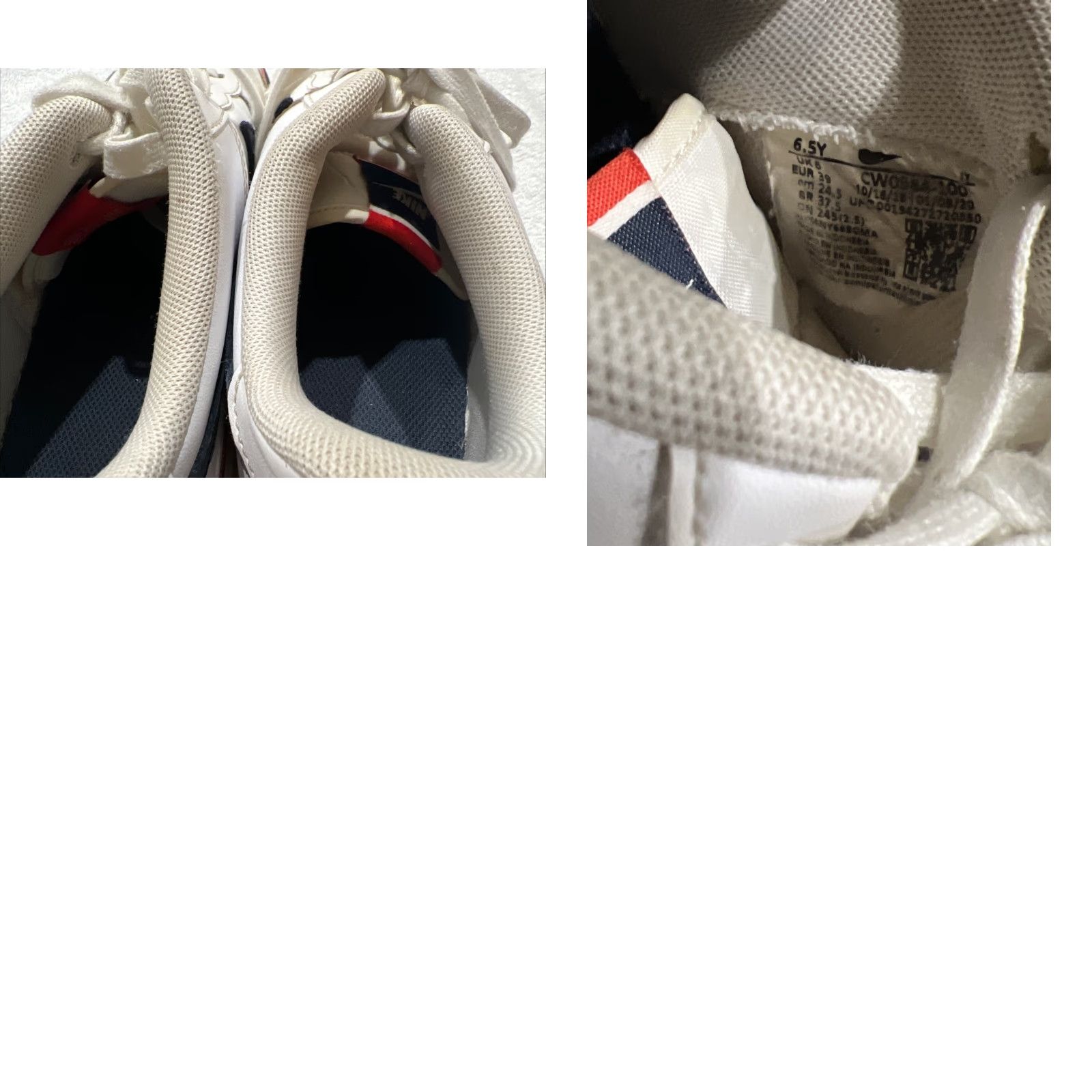Nike VINTAGE NIKE Air Force 1 Low USA Ribbon Red White Blue CJ1377-100 Men’s Size 6.5Y (6.5 US) Sneakers Size US 7 / EU 40 - 8 Thumbnail