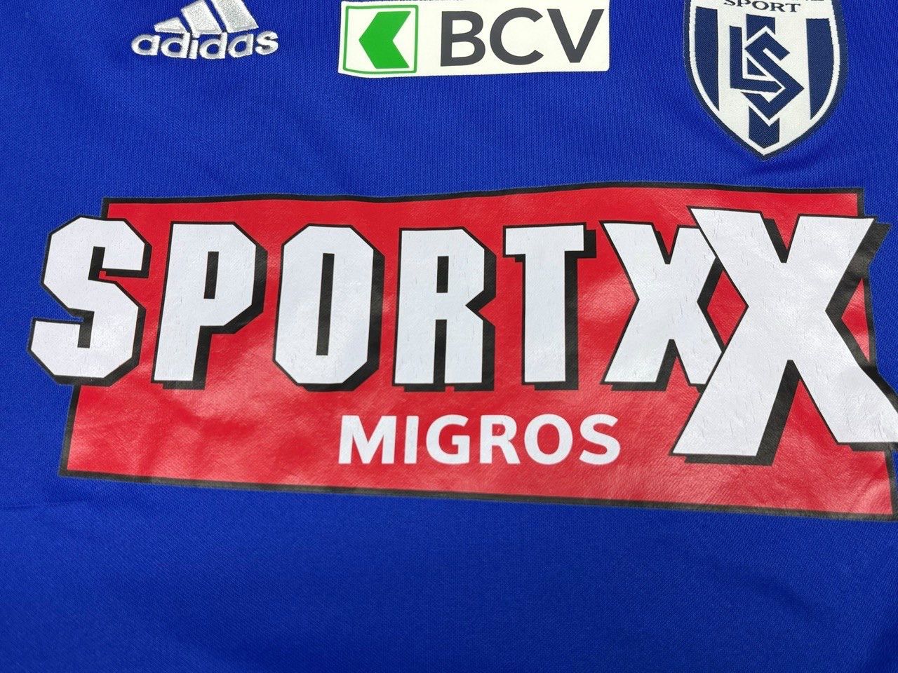 Adidas Adidas Formotion Lausanne Sport 2010-2012 Home Soccer Jersey Size US L / EU 52-54 / 3 - 9 Thumbnail