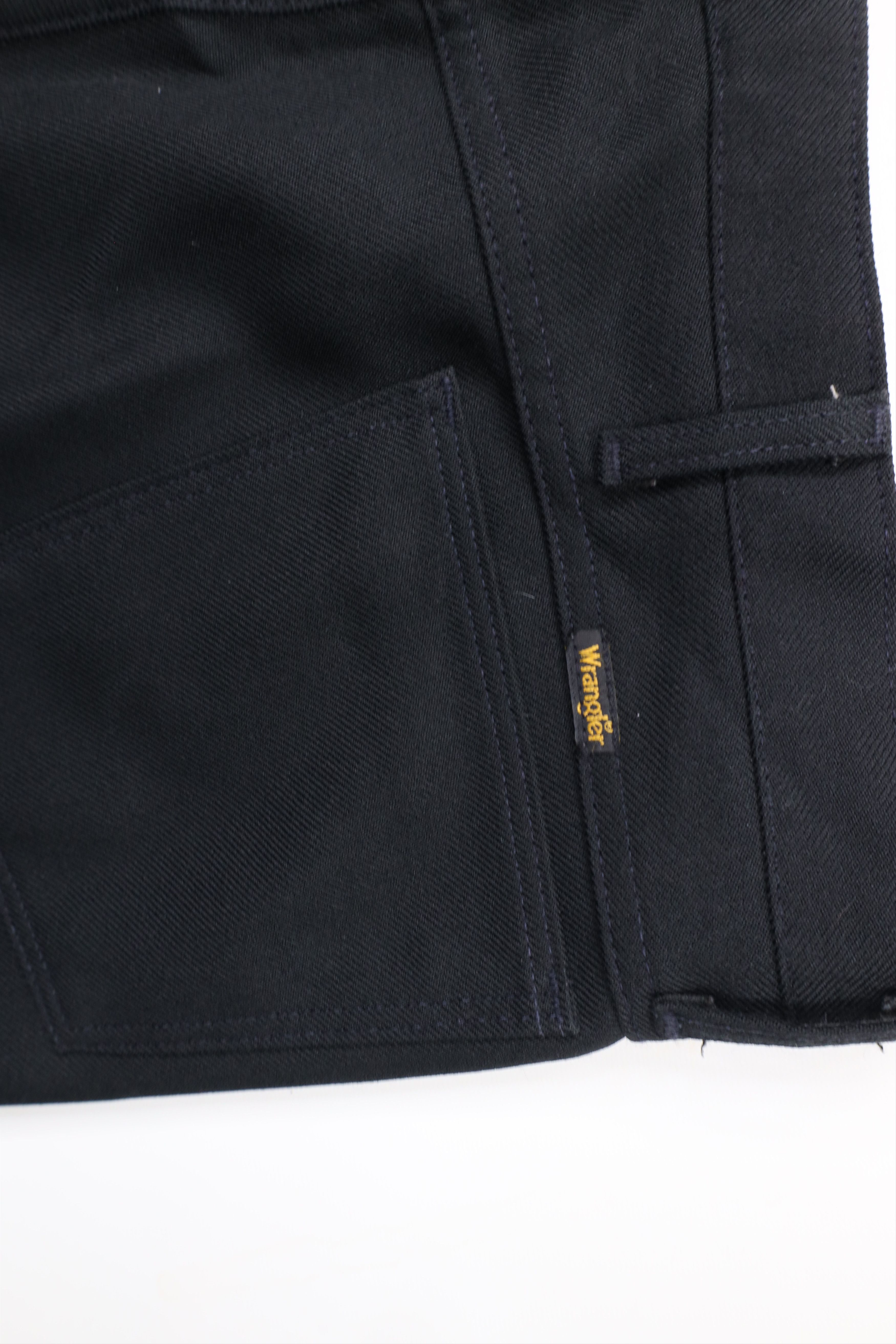Vintage × Wrangler Vintage 90s Wrangler Wide Leg Bell Bottoms Pants Black USA Size US 44 / EU 60 - 13 Thumbnail