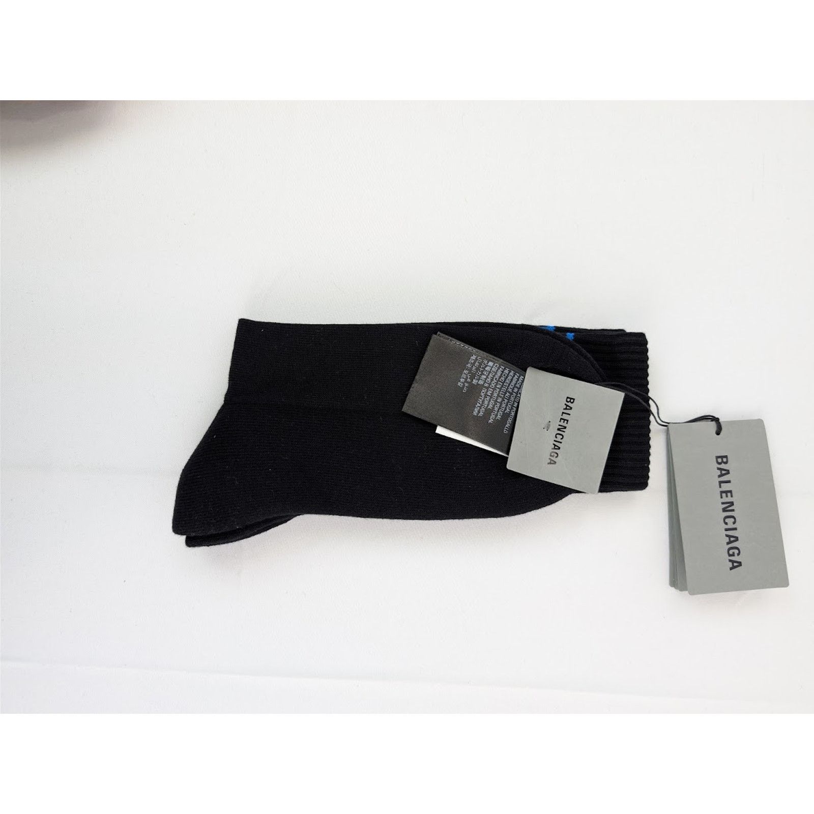 Balenciaga o1rshd1 Size: XL / Cotton Ebay Socks in Black/Multicolor Size ONE SIZE - 3 Thumbnail