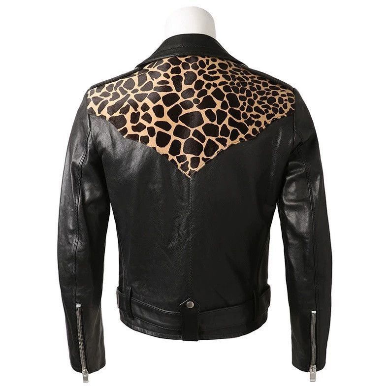 Saint Laurent Paris Saint Laurent Paris Leopard print patchwork jacket-2506 Size US M / EU 48-50 / 2 - 2 Thumbnail
