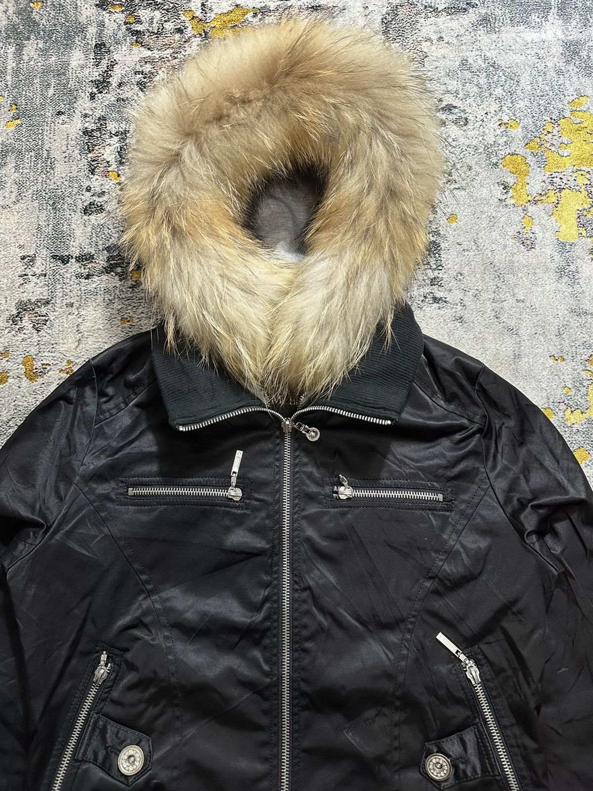 Other GOTHIC DOUBLE LAYER FUR ZIP HOODIE JACKET IFSIX LGB STYLE Size S / US 4 / IT 40 - 3 Thumbnail