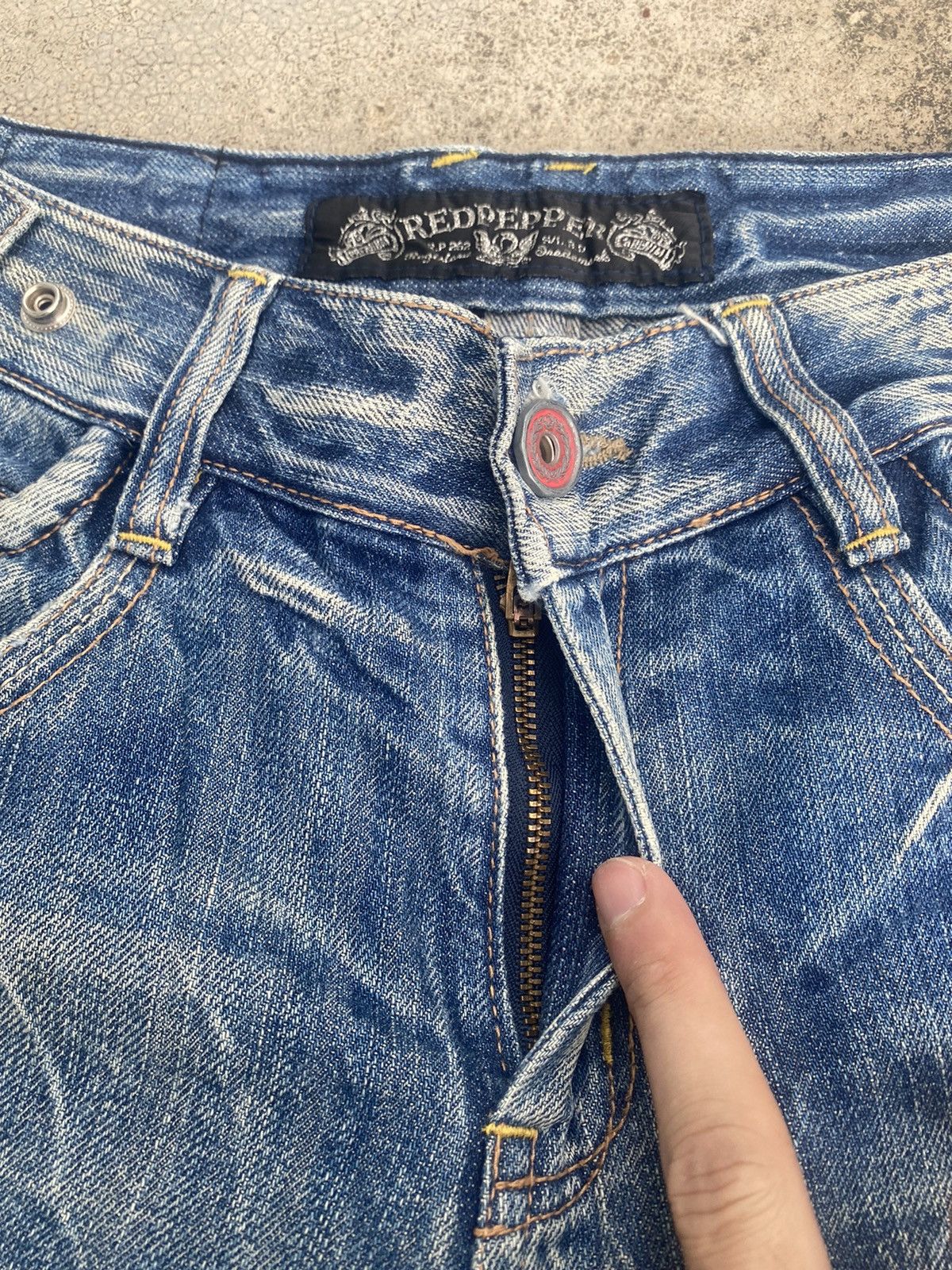 If Six Was Nine × Japanese Brand Flare Jeans Ref Pepper Clawmark Tunder Size US 32 / EU 48 - 12 Thumbnail