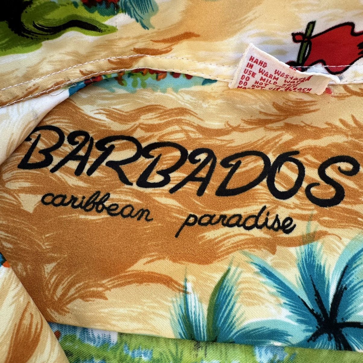 Hypebeast Vintage Crazy Shirts Hawaiian Size S Button Up Barbados Size US S / EU 44-46 / 1 - 9 Thumbnail