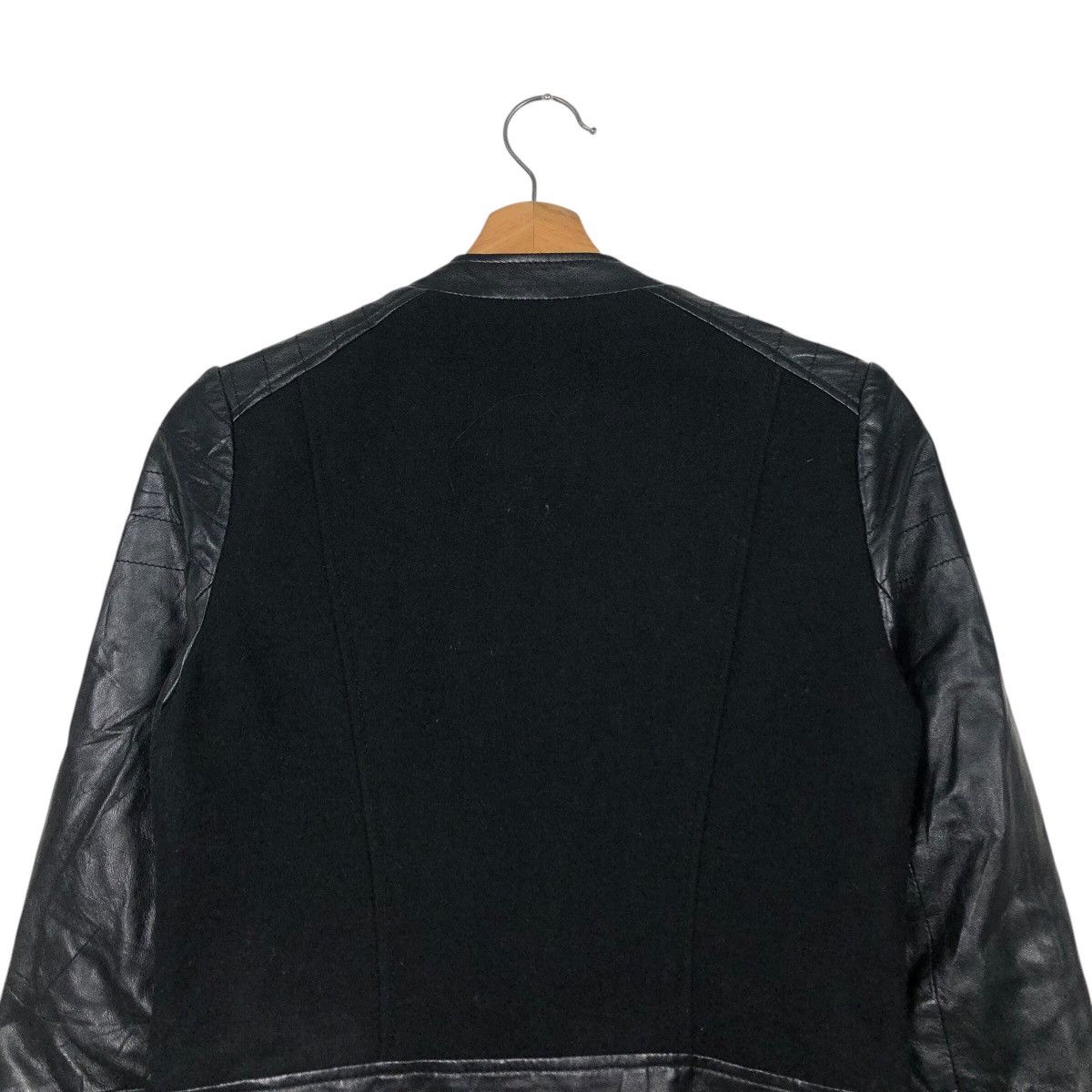 Japanese Brand 📌You & Me Oui Biker Genuine Leather Jacket Cafe Racer Size US M / EU 48-50 / 2 - 10 Thumbnail