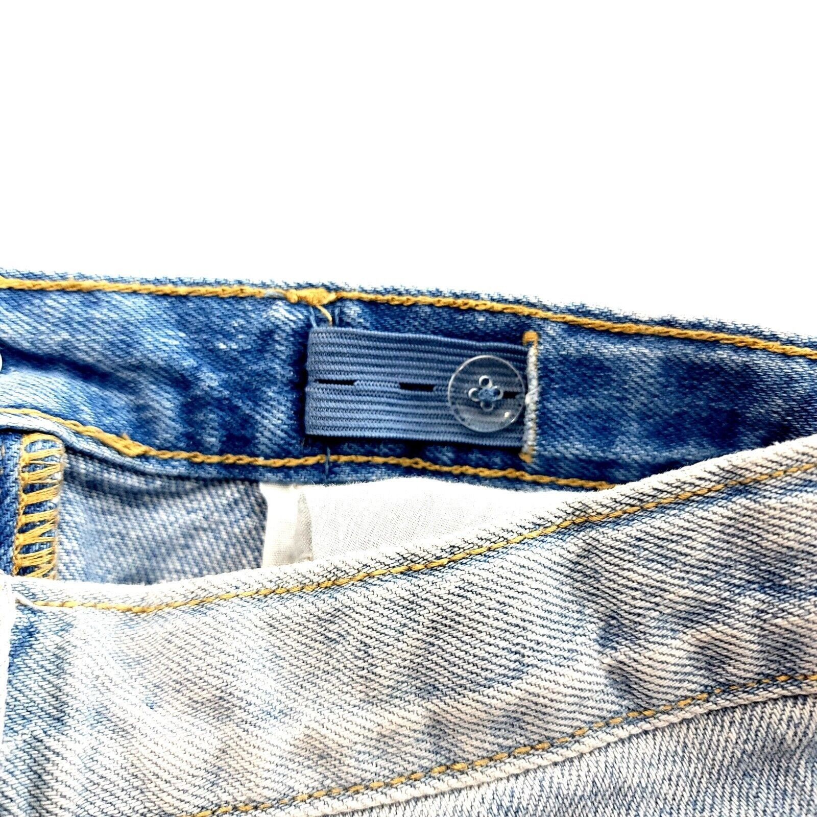 Old Navy Old Navy Blue Denim Cut Off Jean Shorts High Rise Size 14 Gi Size 26" / US 2 / IT 38 - 7 Thumbnail
