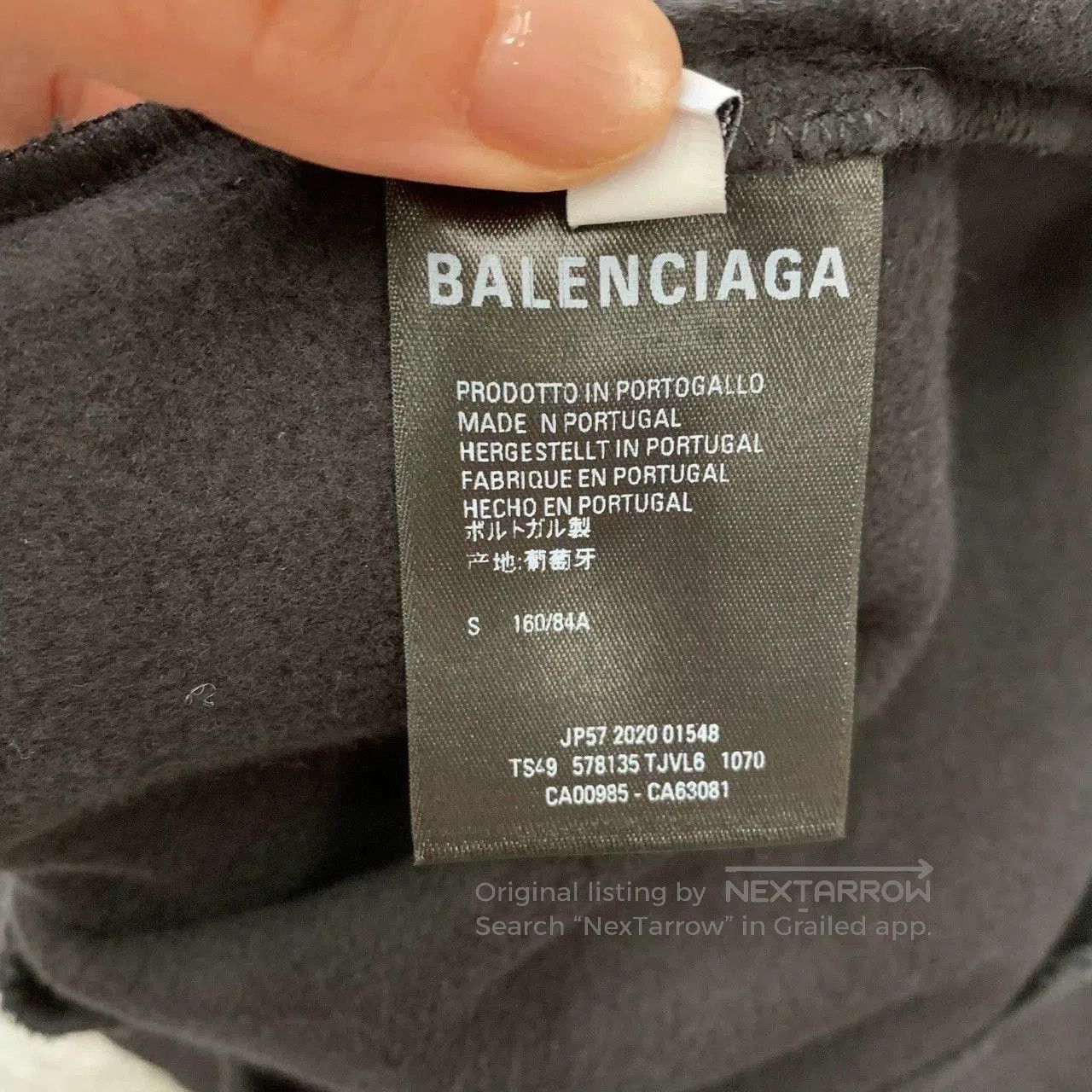 Balenciaga black valenciaga heart graphic hoodie sweatshirt. Size US S / EU 44-46 / 1 - 6 Thumbnail