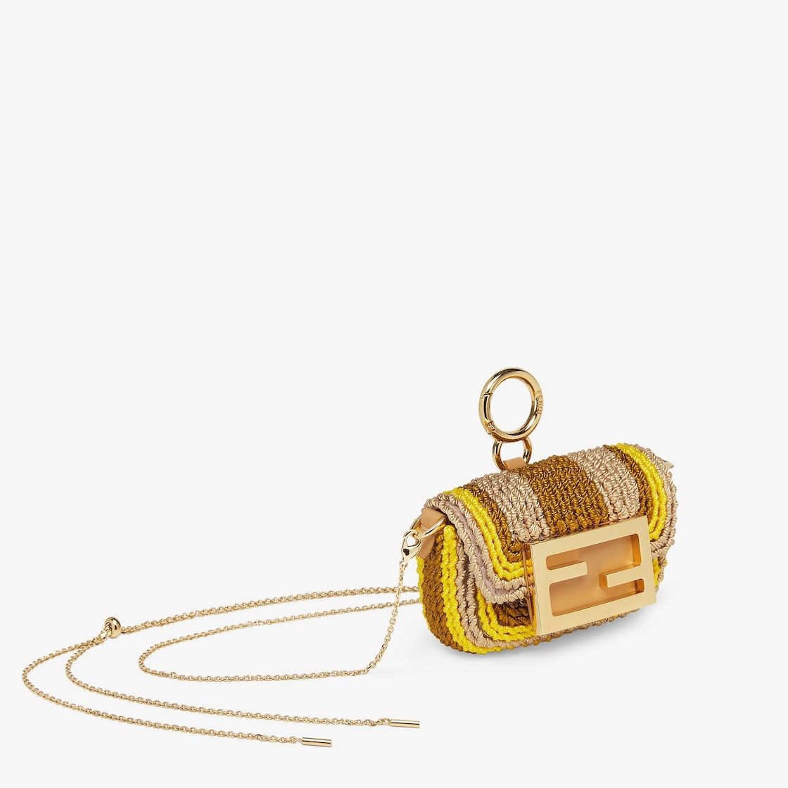 Fendi o1w1db10825 7AS045 Size: OS / Nano Baguette Charm Bag Multi Size ONE SIZE - 2 Thumbnail