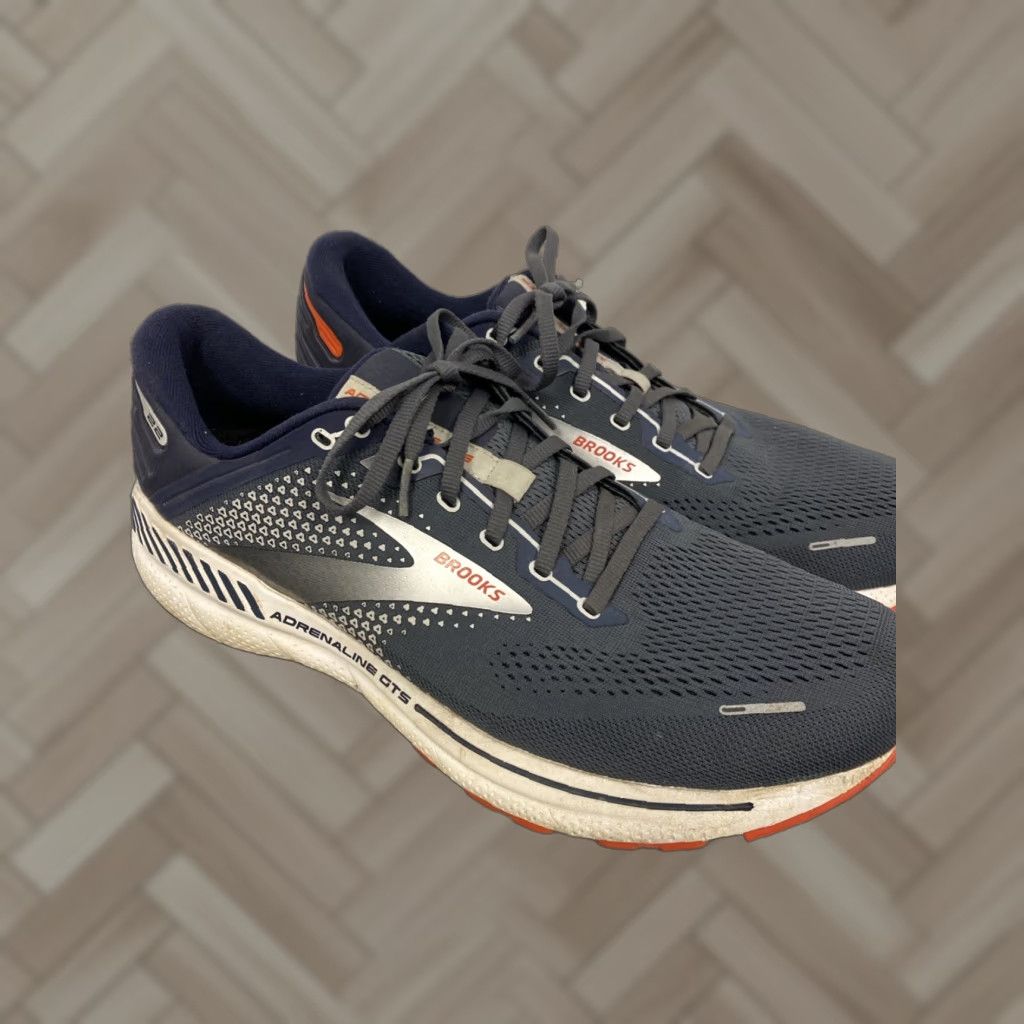 Brooks Adrenaline GTS 22 Athletic Sneakers Size 13 US Blue Mens