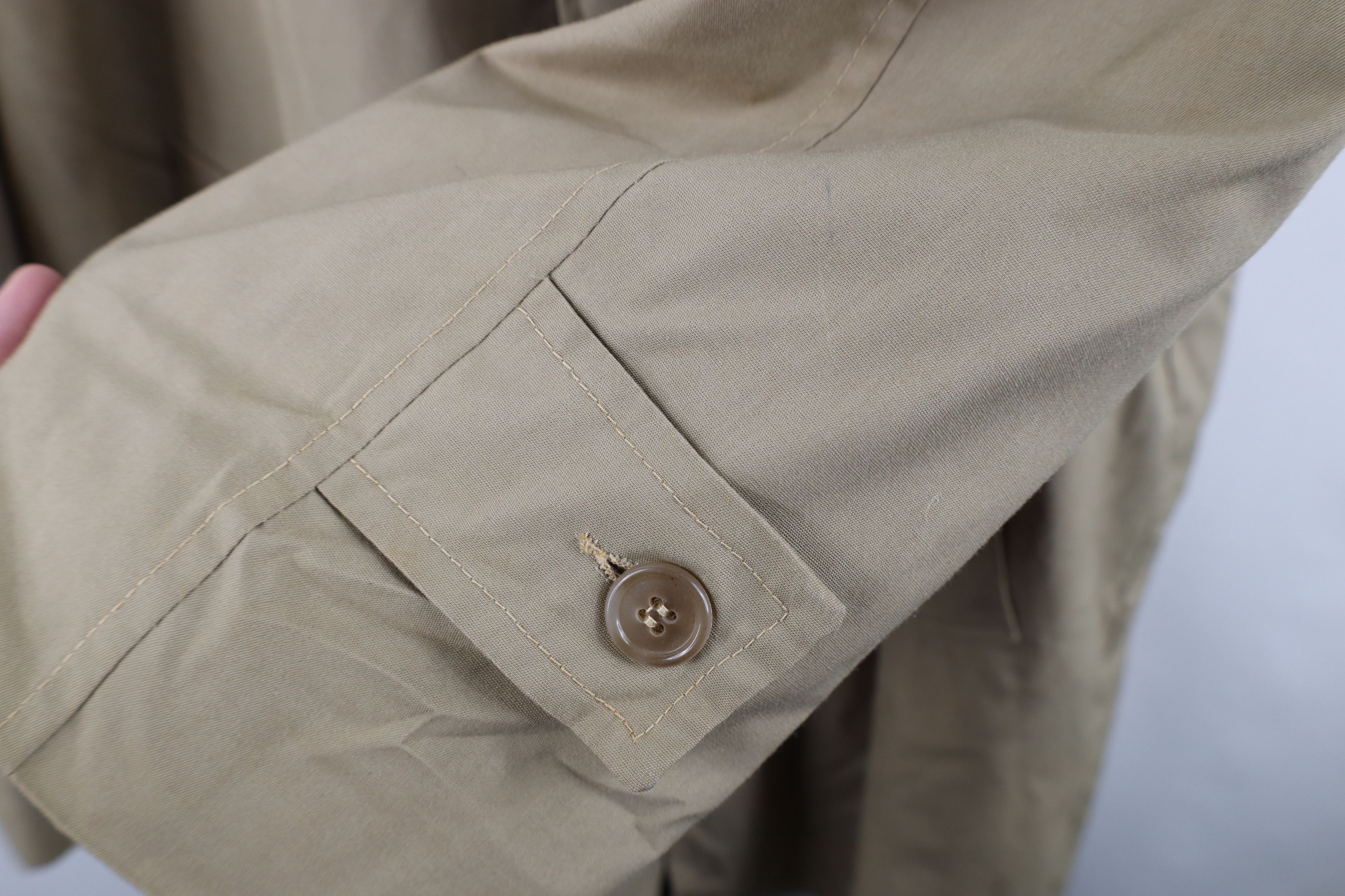 Vintage Vintage 50s 60s Streetwear Lined Trench Coat Rain Jacket USA Size S / US 4 / IT 40 - 5 Thumbnail