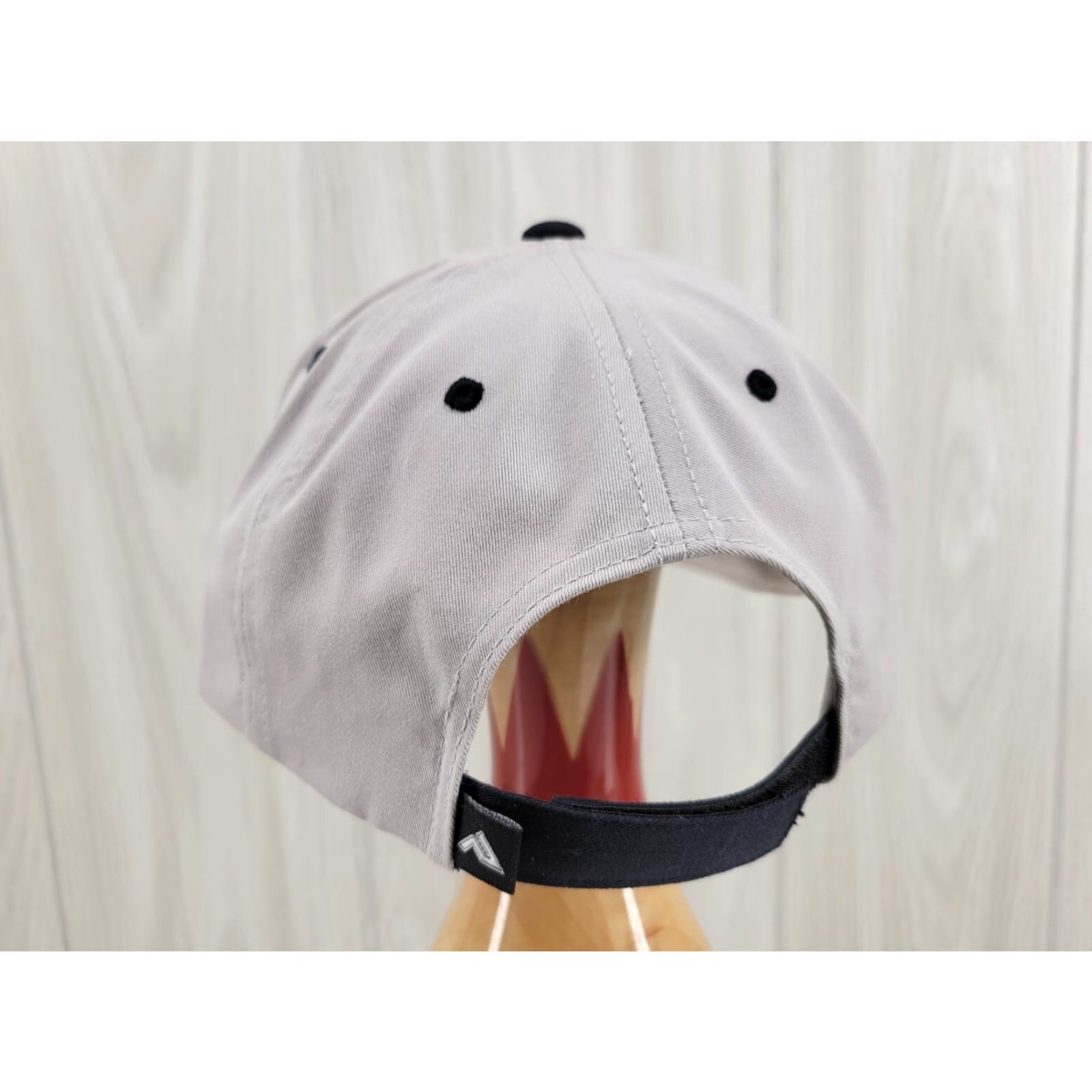 Logo 7 Pacific Headwear Gray Snapback Trucker Hat Ball Cap H and Bird Logo Unknown H and Bird Logo Size ONE SIZE - 6 Thumbnail