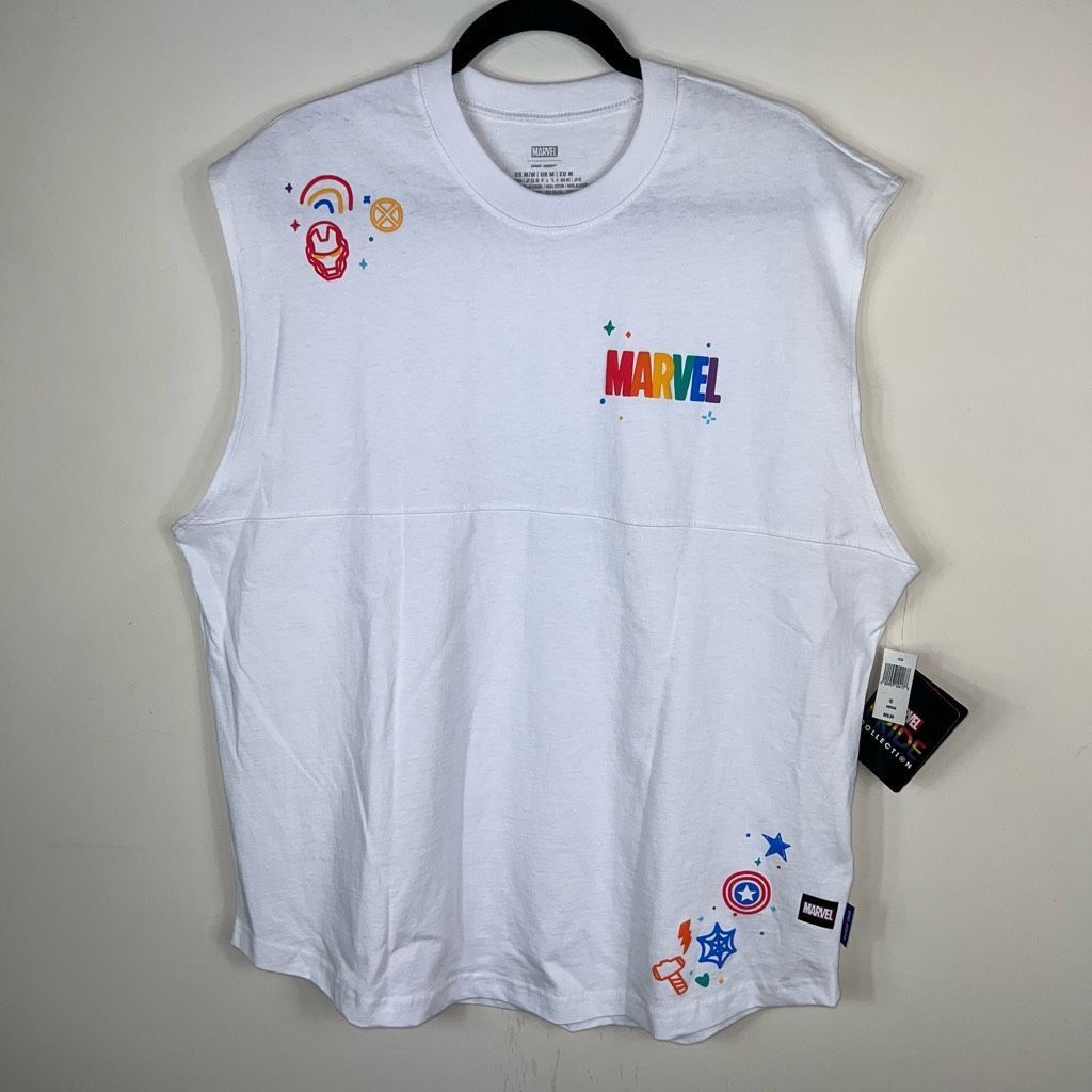 Disney Disney Parks Marvel Symbols Sleeveless Pride Top in Large Size US L / EU 52-54 / 3 - 2 Thumbnail