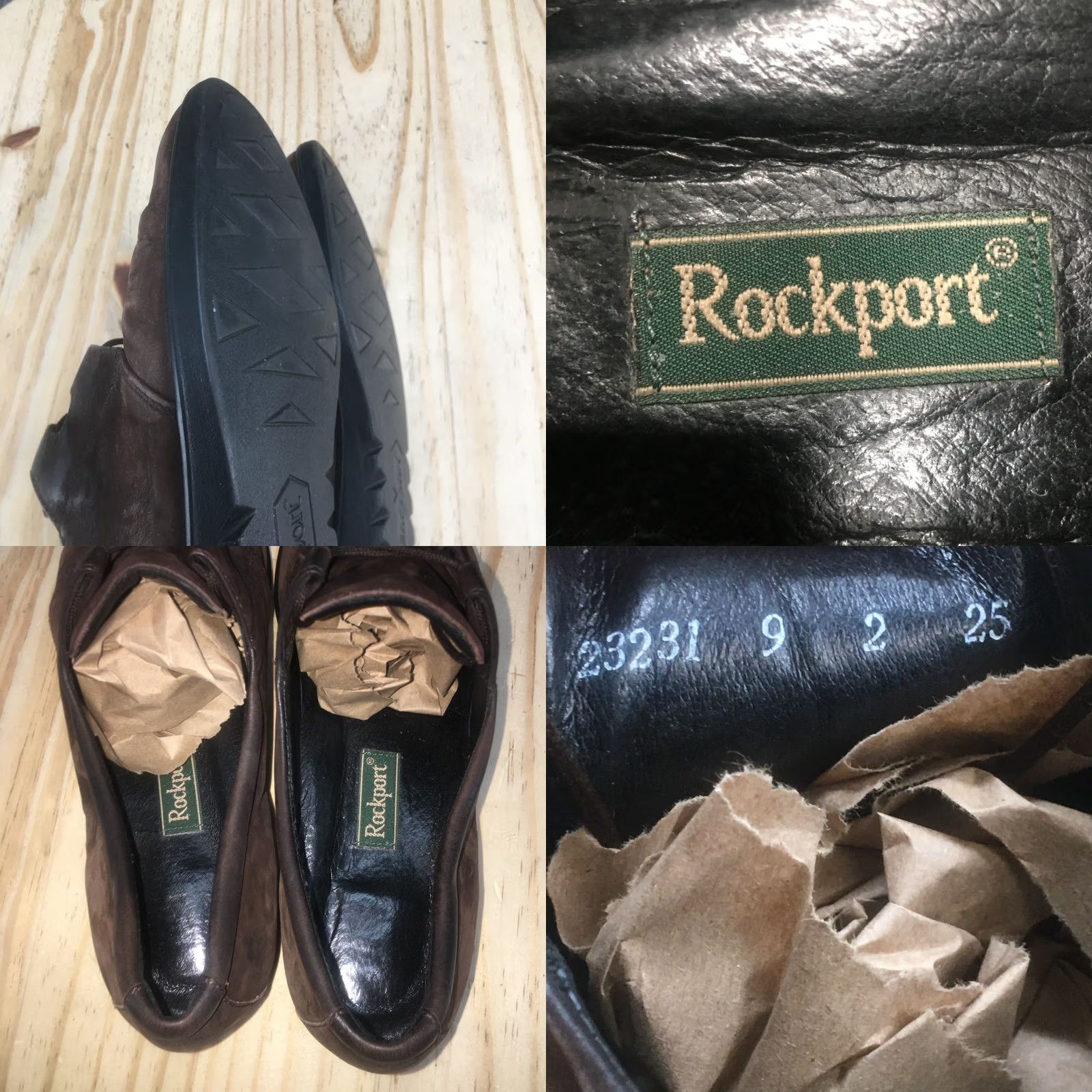 Rockport Rockport Oxford Dress Shoes Womens 9 Brown Lace Up Almond Toe Casual Comfort Shoes Size M / US 6-8 / IT 42-44 - 9 Thumbnail