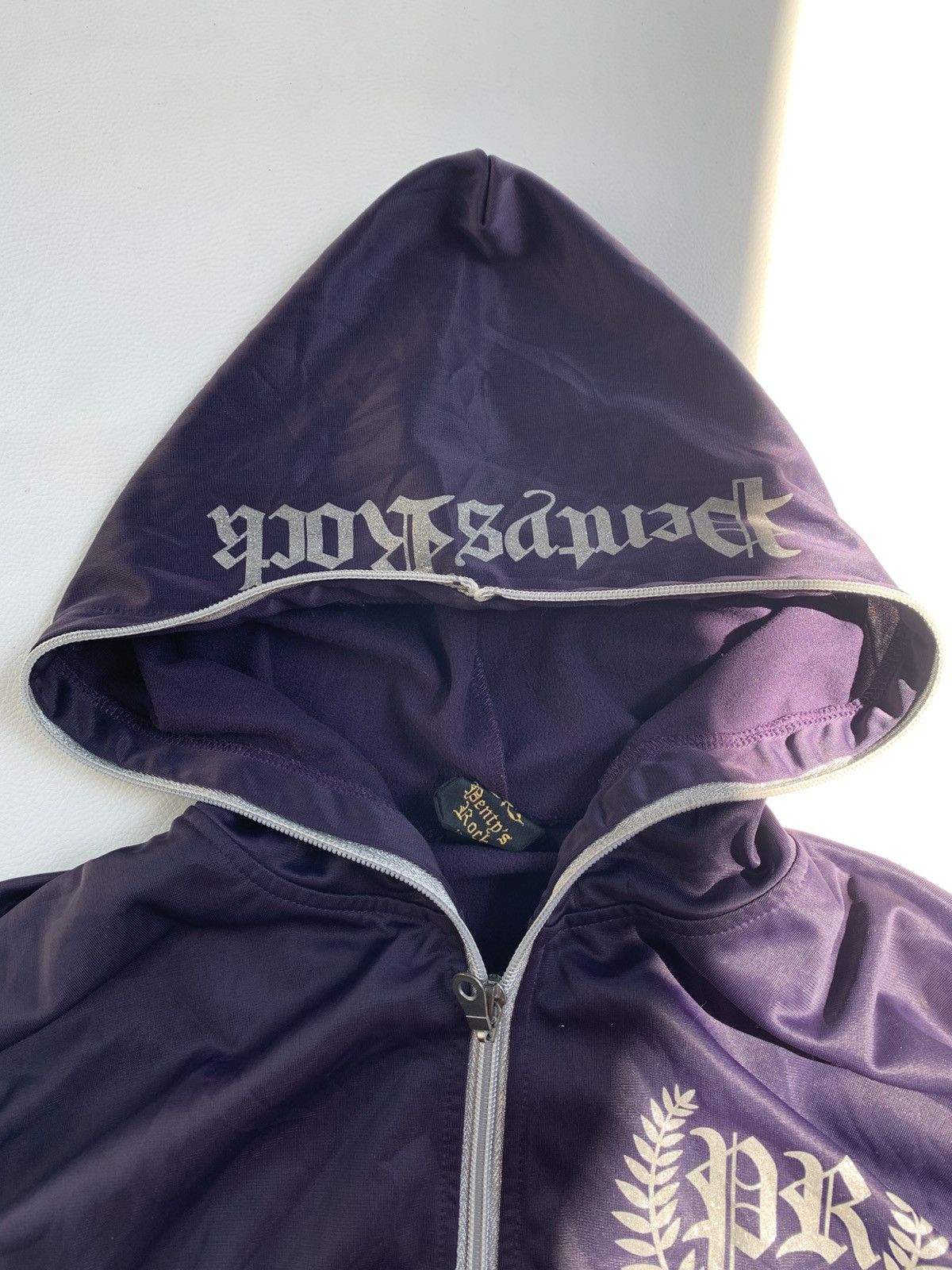 20471120 Dentys Rock Crazy Poem Gotchic Zip Jacket Hoodie Size US M / EU 48-50 / 2 - 9 Thumbnail