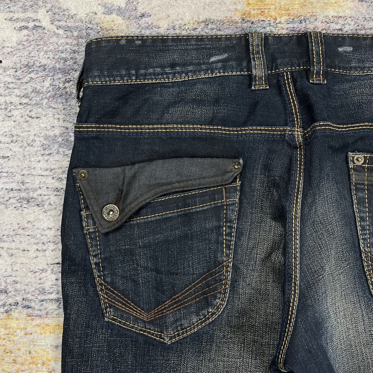 HIDEAWAYS Hideaways nicole mudwash flared denim pants Size US 33 - 11 Thumbnail