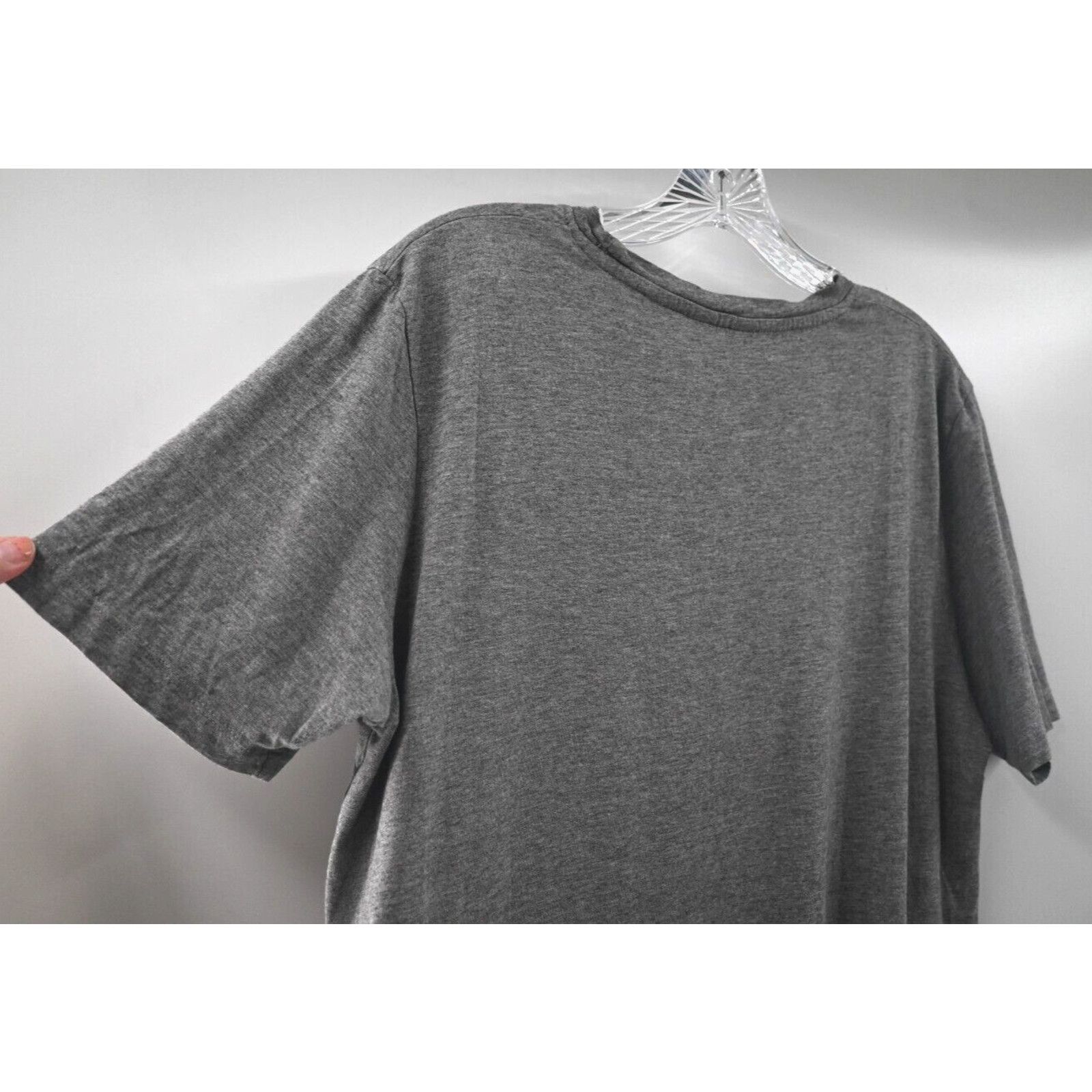 Jack & Jones Jack & Jones Core Gray Navy Longline T-Shirt Pocket Medium Size US M / EU 48-50 / 2 - 8 Thumbnail